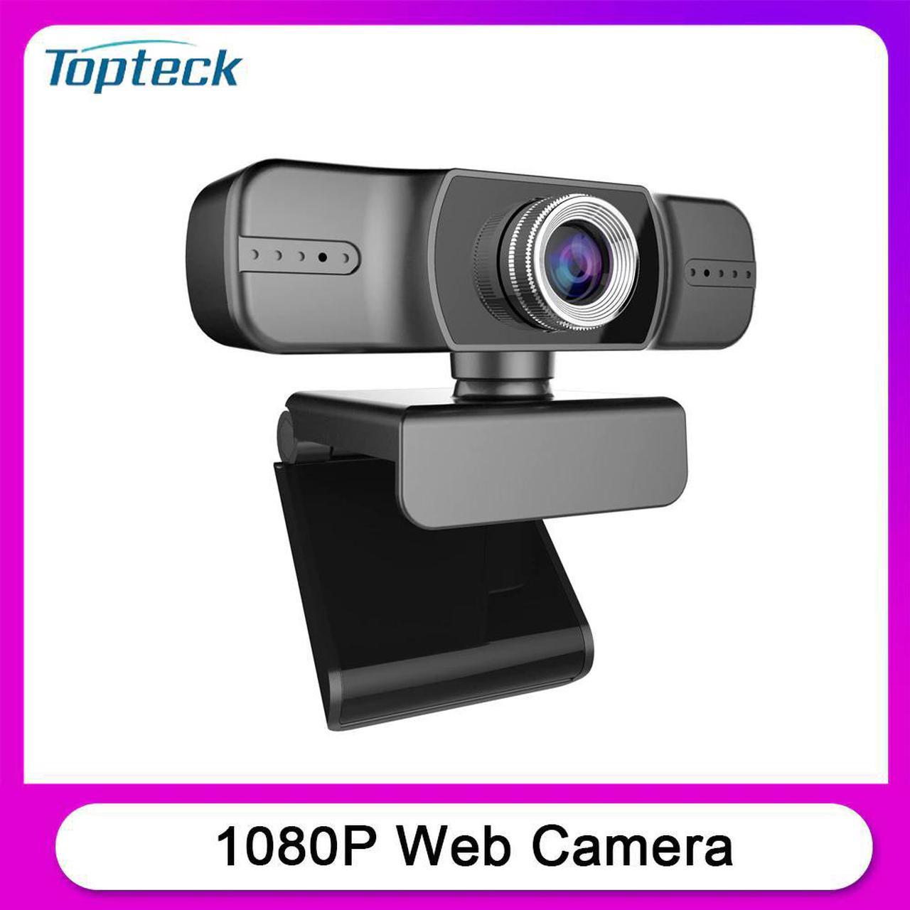 1080P Web Camera 1920 x 1080p Web Cam USB Camera Webcam HD Live Streaming Webcam with Double microphone for PC Laptop