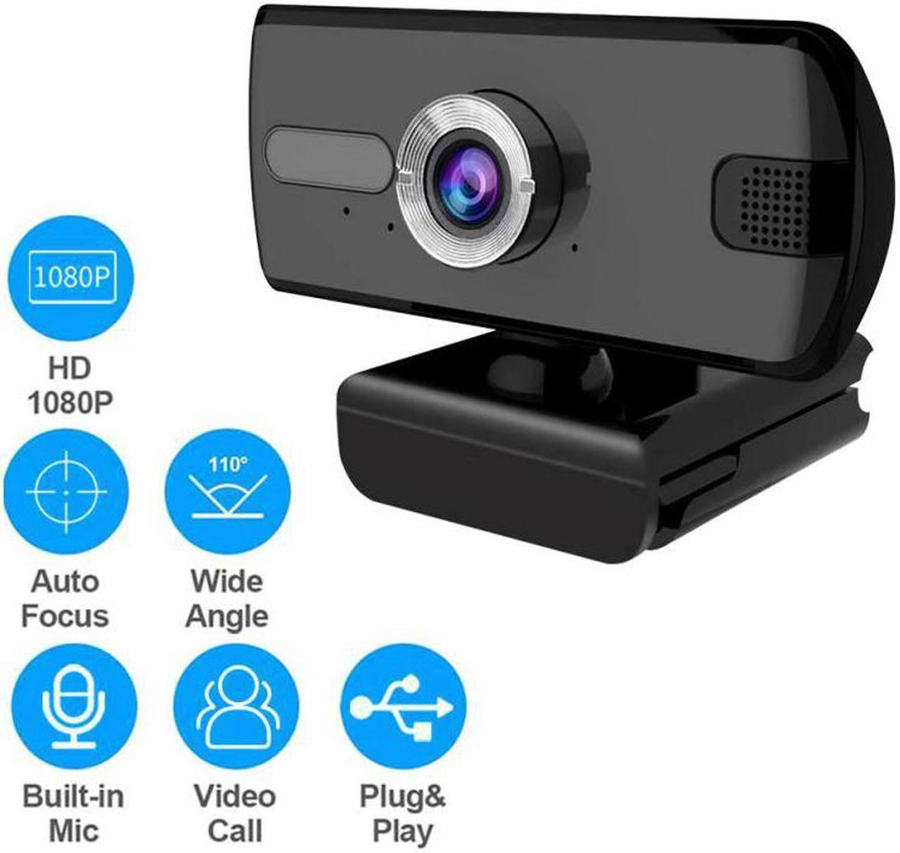 1080P HD Webcam Web Camera Built-in Microphone Auto Focus Angle Of View Webcam Full Hd 1080p Camara Web Para Pc For Video