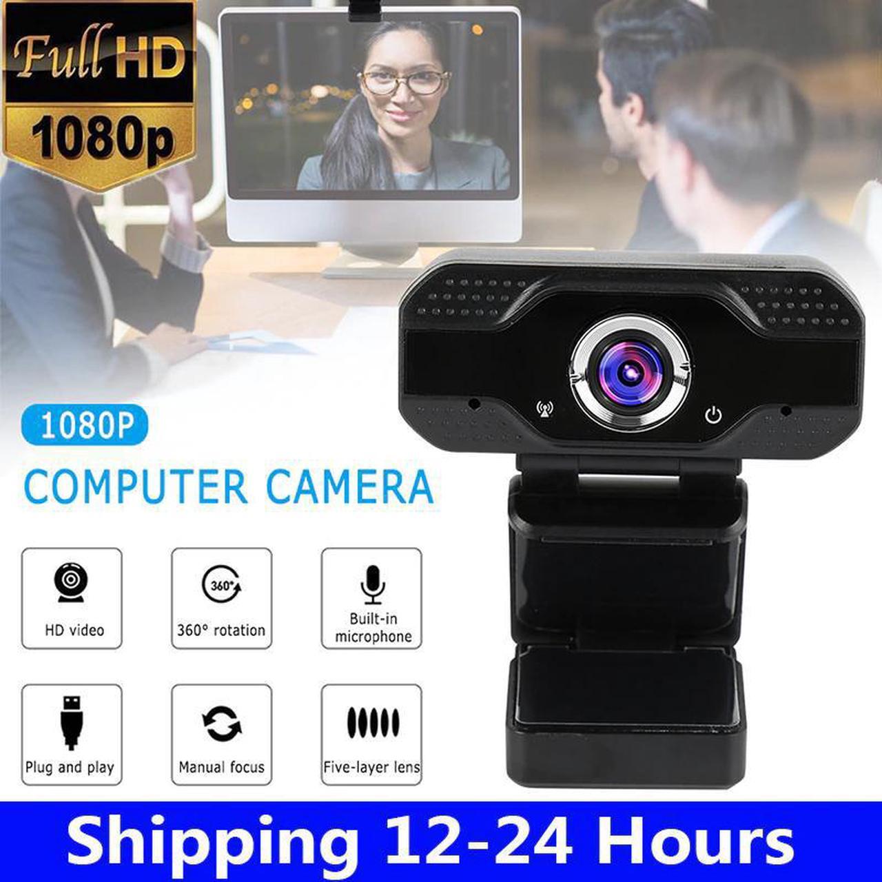 1080p 4k HD Computer Camera USB Web Camera s Built-In Sound-absorbing Microphone 1920 *1080 Resolution Dropshipping