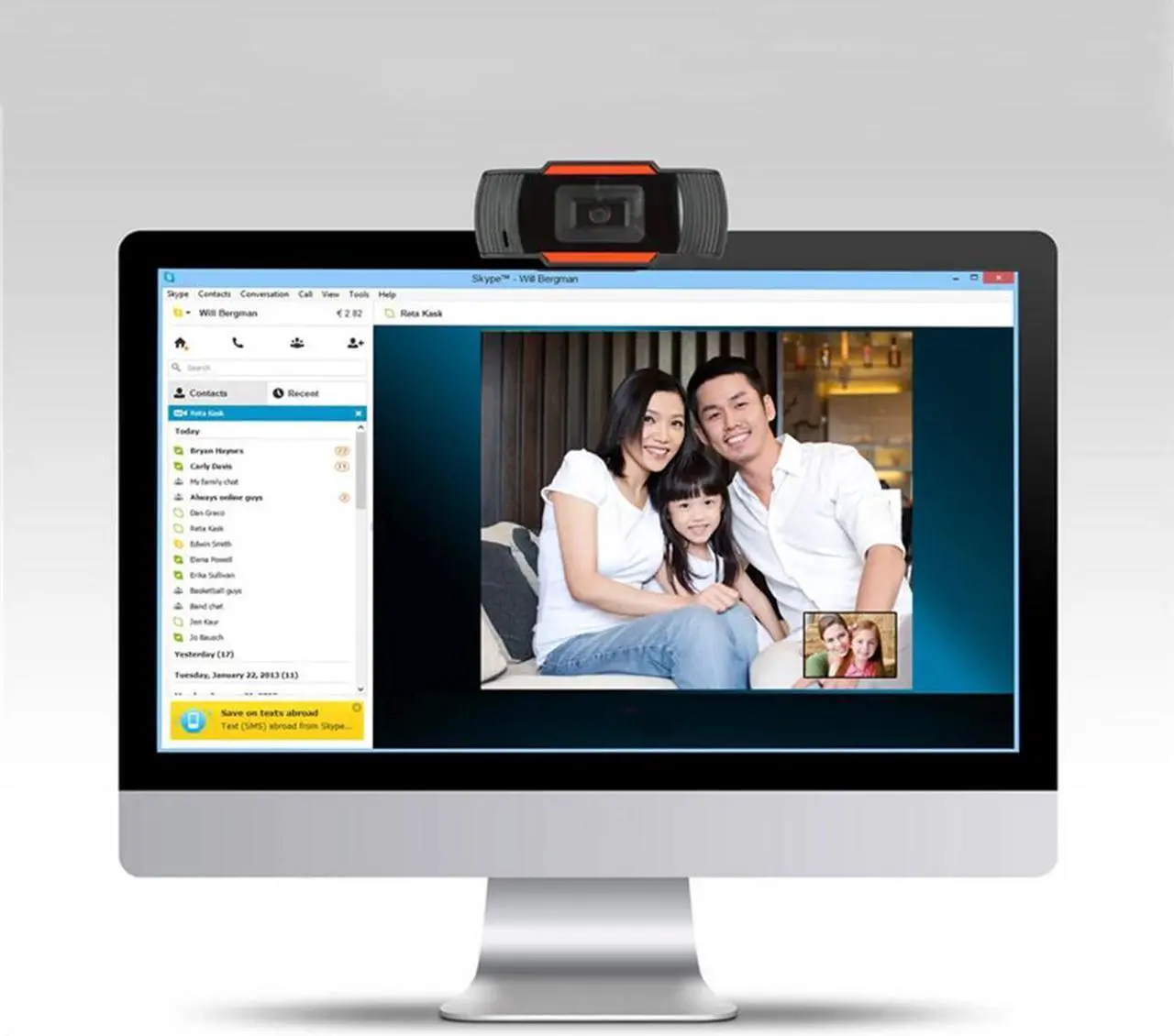 Alt view image 5 of 5 - Arrive 1080P Webcam USB2.0 Computer Network Live Camera Network Camera Free Drive USB Cam Hd Camera With Mic Web Camera
