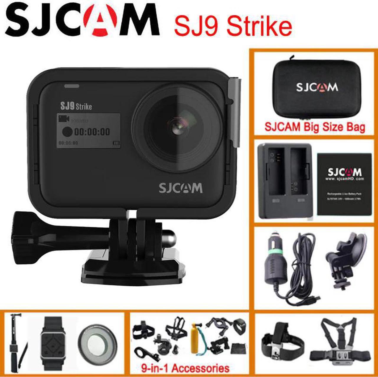 SJ9 Strike Gyro/EIS Supersmooth 4K 60FPS WiFi Remote Action Camera Ambarella Chip Wireless Charging 10m Body Waterproof DV