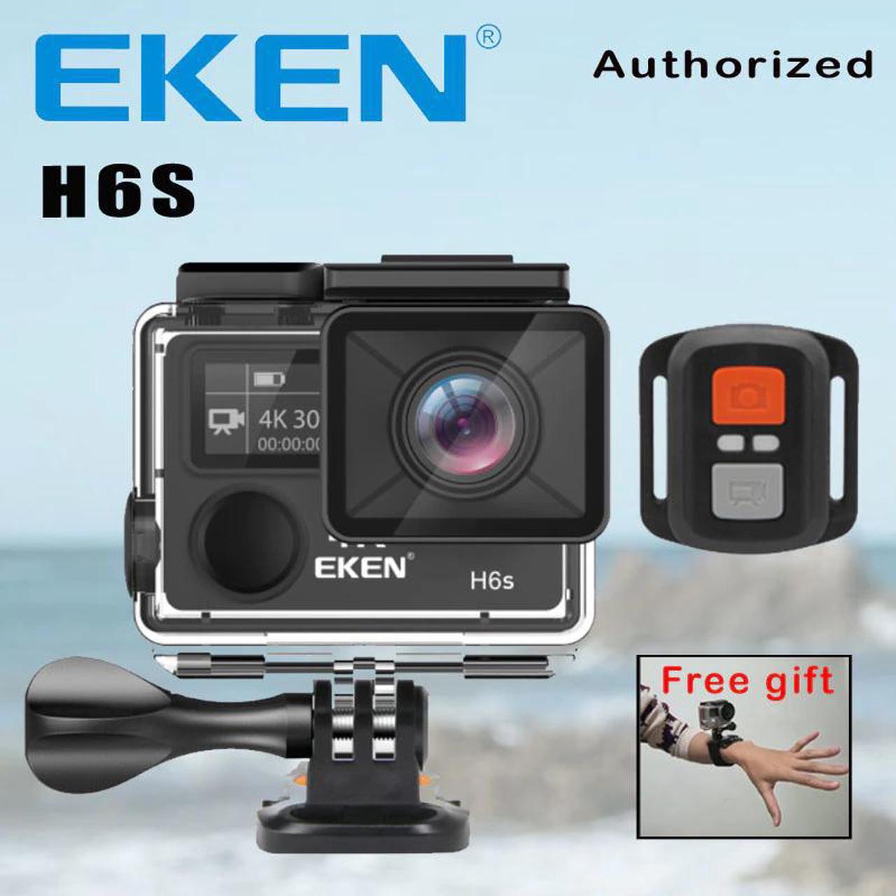 Action Camera Deportiva  H6S Ultra HD 4K WiFi EIS Electronic Image Stabilization Go Waterproof 1080P Pro Sport DV Camera