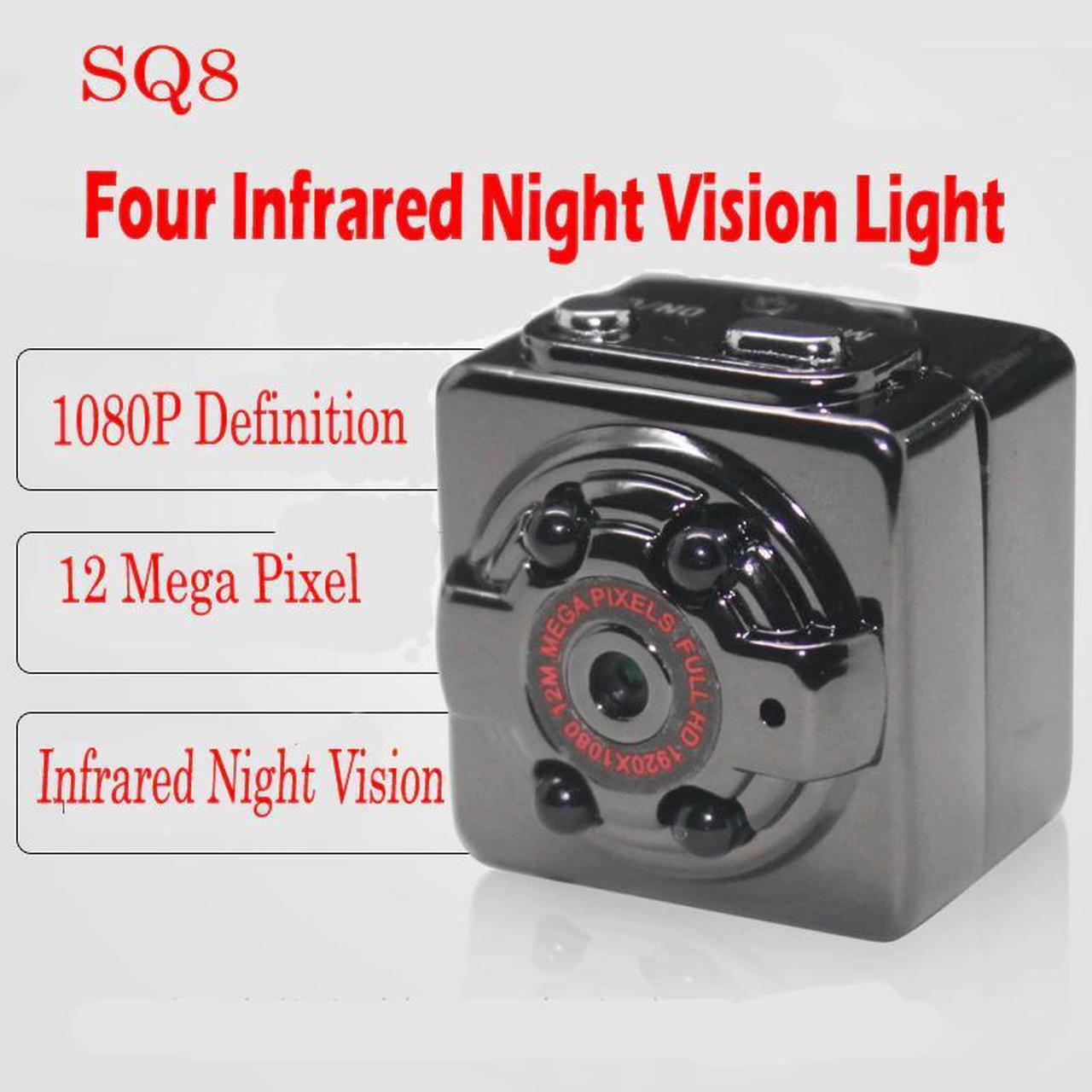 Alt view image 4 of 5 - 1080P Mini Camera SQ8 Espia Pocket Portable Small Digital DV Camcorder With Night Vision Sport Wireless Helmet Bike Micro Cam