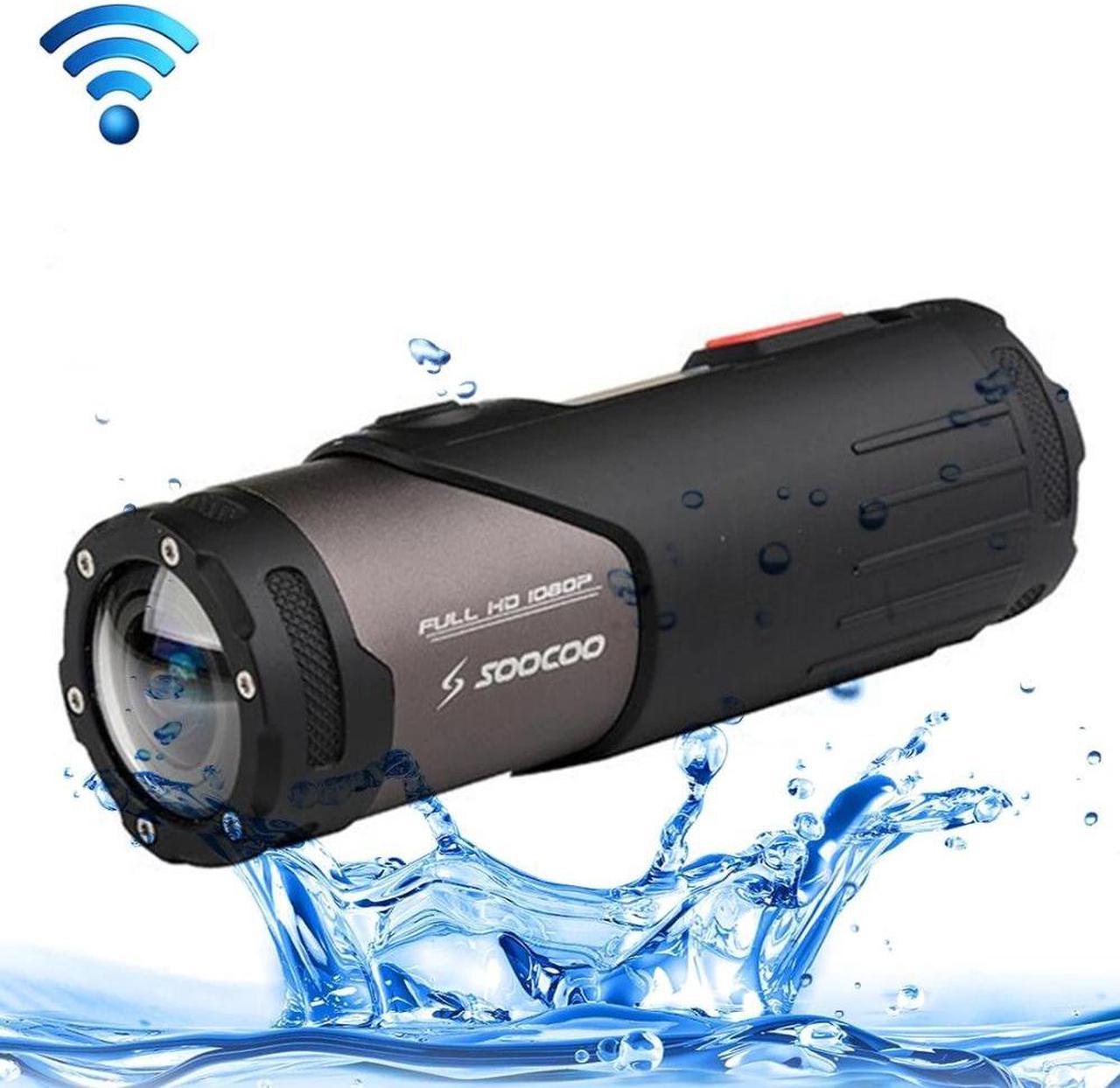 S20WS HD 1080P WiFi Sports Action Camera, 170 Degrees Wide Angle Lens, 15m Waterproof camera