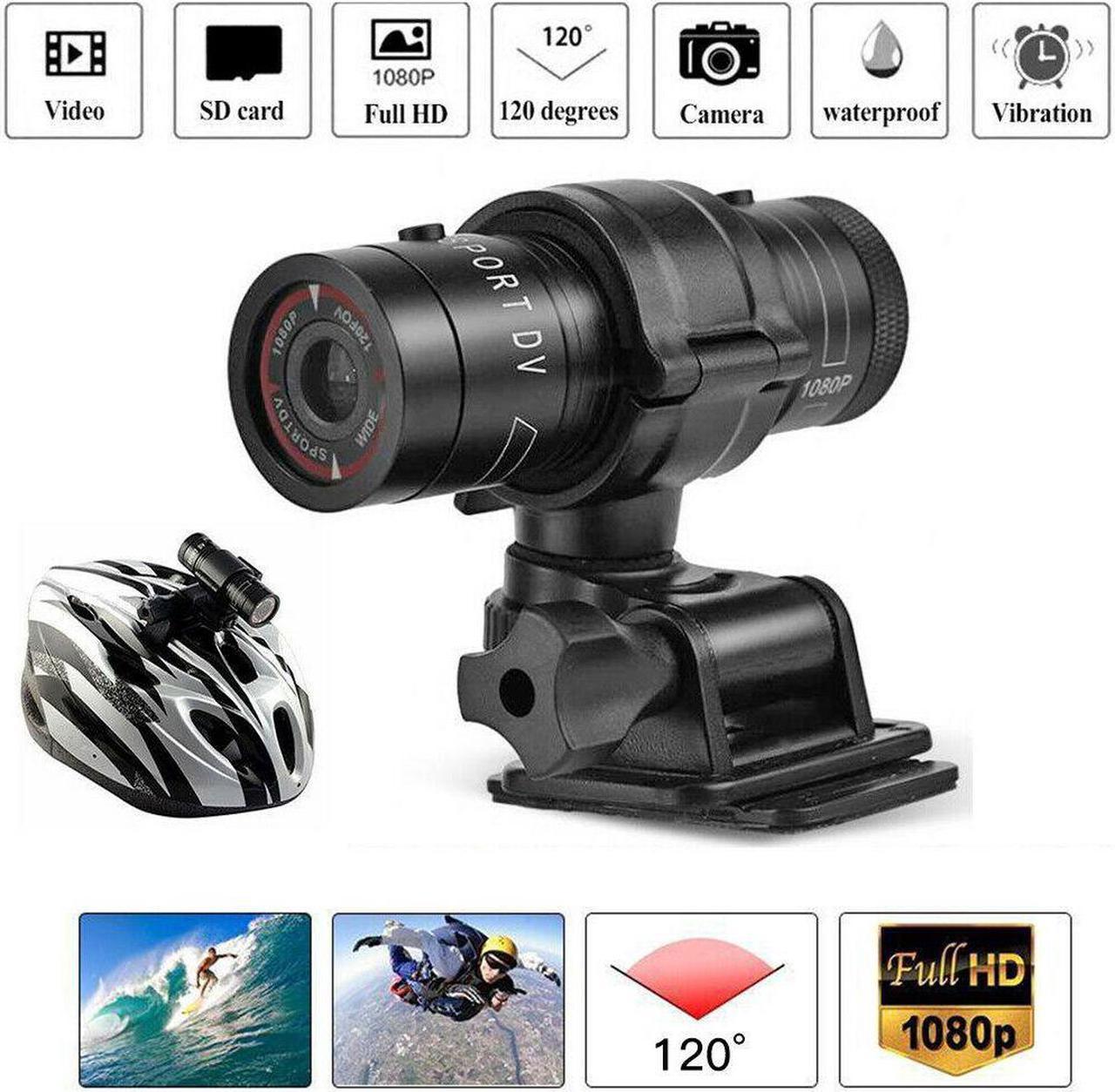 HD 1080P Dash Cam Motorcycle Bike Helmet Sports Action Camera F9 Moto Bicycle DVR Camcorder Car Video Recorder for Bloggers