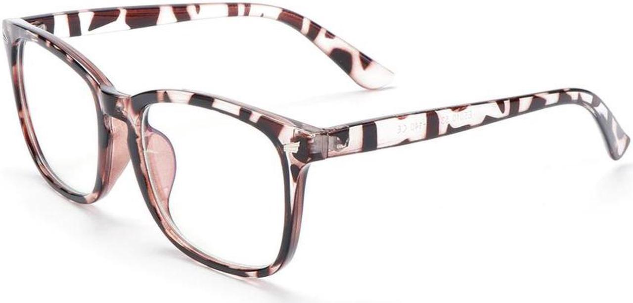 Alt view image 3 of 5 - 1 PC Anti UV Blue Light Blocking Glasses Fashion Transparent Len Computer Glasses Women Men Anti-fatigue Anti Blue Rays Eyewear