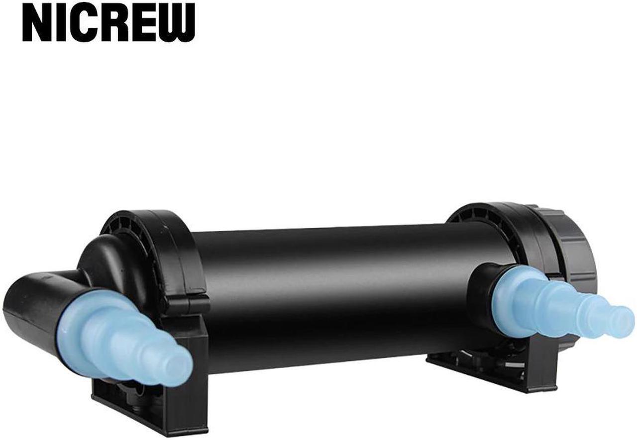 Alt view image 6 of 7 - Aquarium UV Lamp Lights Sterilizer Aquarium Lighting Fish Tank Bactericide UV Disinfection For Aquarium External Filter