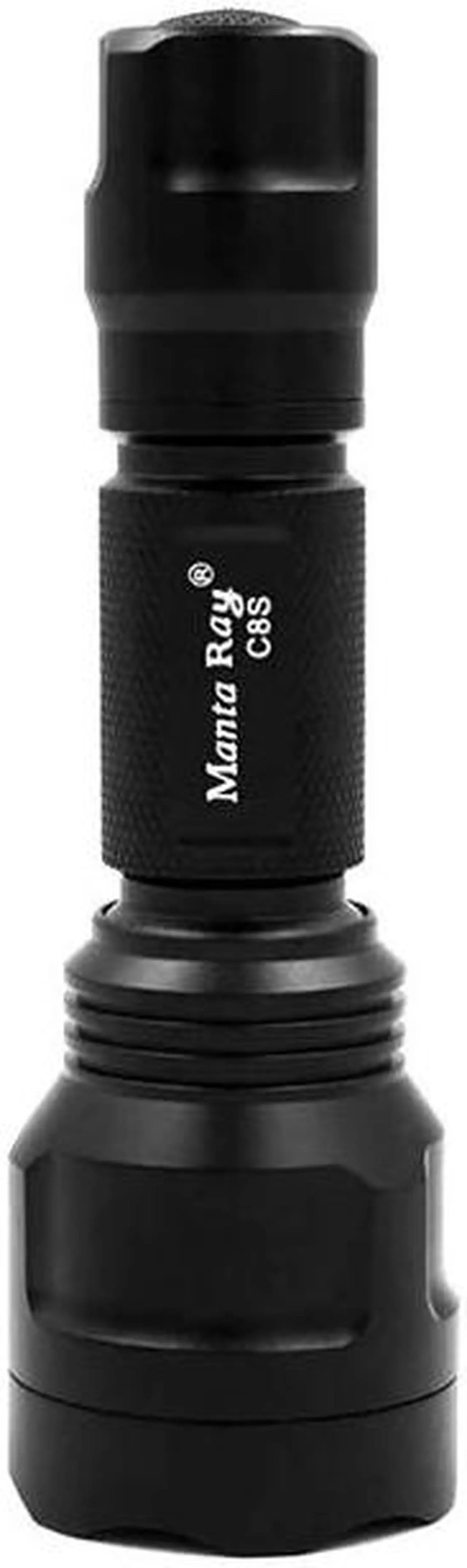 Alt view image 5 of 5 - Zoom  C8s Black UV 365nm Led Flashlight ,nichia 365UV 6W in side ,UV Lamp Light, Fluorescent Agent Detection,UV Curing