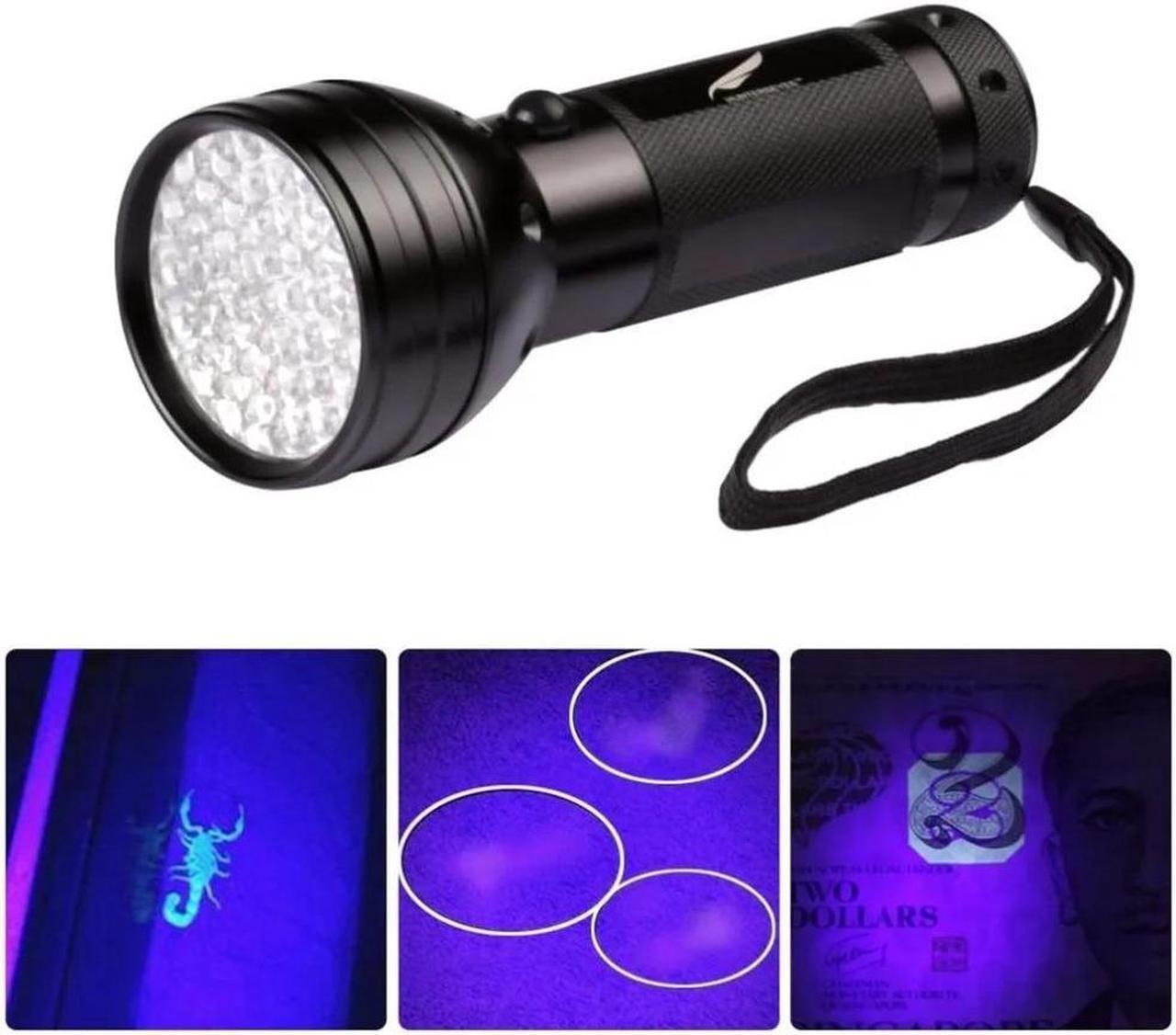 Alt view image 4 of 5 - 51 LED Multifunction Flashlight UV Torch Portable Light Ultraviolet Pet Urine Stain Detector for Outdoor Camping Emergency