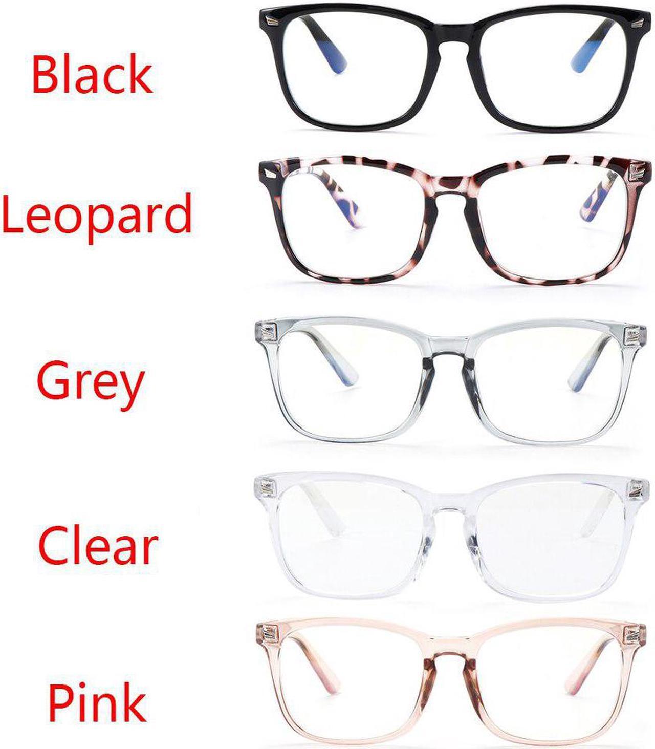 Alt view image 5 of 5 - 1 PC Anti UV Blue Light Blocking Glasses Fashion Transparent Len Computer Glasses Women Men Anti-fatigue Anti Blue Rays Eyewear
