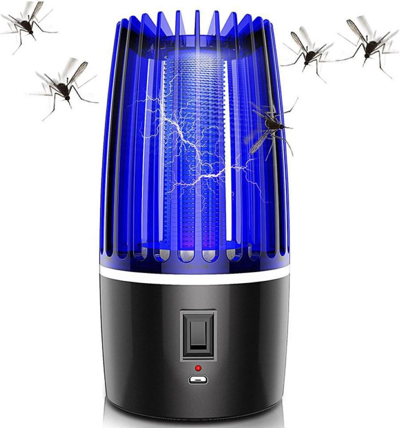 Electric Photocatalysis Mute Mosquito Insect Bug Zapper Trap Killer LED Lamp Fly Bug Repellent Anti Mosquito UV Night Light