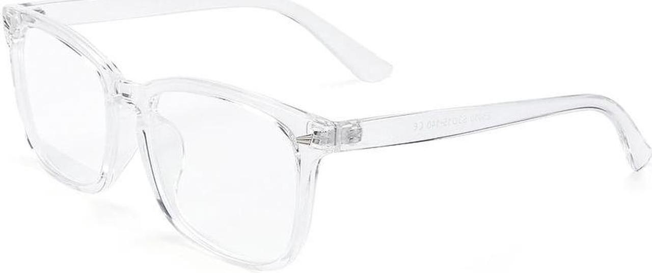 Alt view image 2 of 5 - 1 PC Anti UV Blue Light Blocking Glasses Fashion Transparent Len Computer Glasses Women Men Anti-fatigue Anti Blue Rays Eyewear