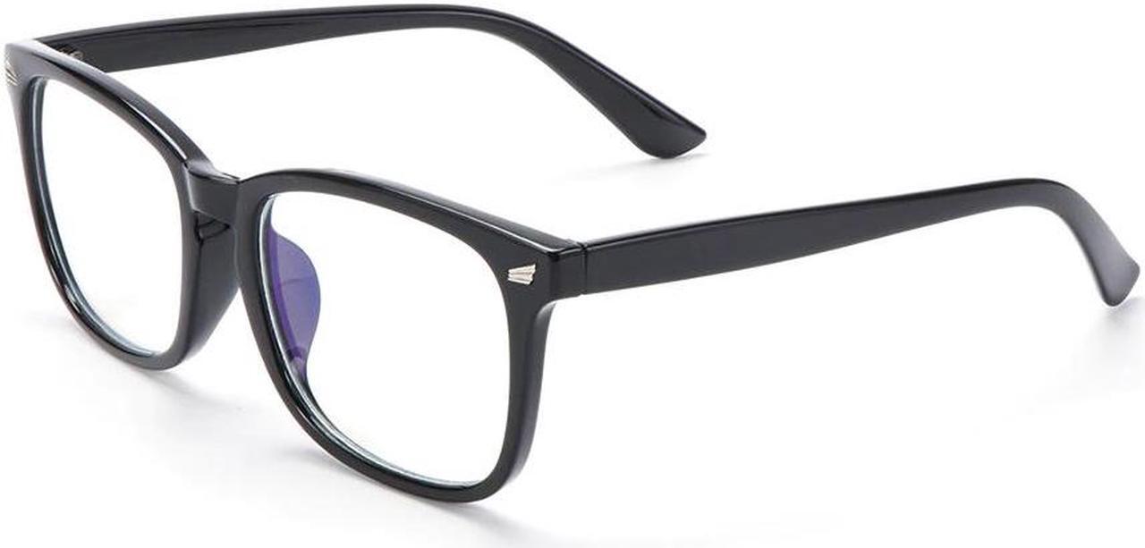 Alt view image 4 of 5 - 1 PC Anti UV Blue Light Blocking Glasses Fashion Transparent Len Computer Glasses Women Men Anti-fatigue Anti Blue Rays Eyewear