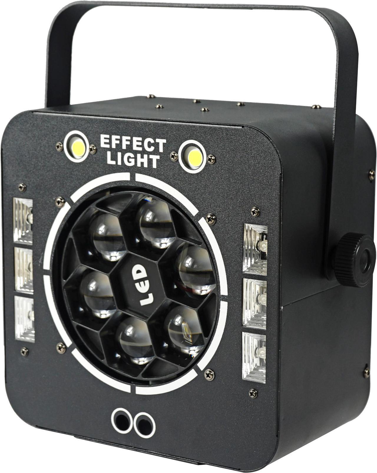 Alt view image 2 of 4 - 120W LED Disco Light Beam Strobe Laser UV 4 IN 1 Stage Lights DJ Disco Sound Activated Laser Projector Light For Christmas