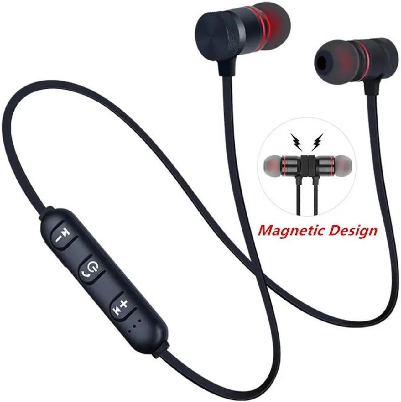 Main image of Bluetooth Earphones Wireless Earbuds Sports Neckband 5.0 Gaming Headset Stereo with Mic For iPhone X 7 8