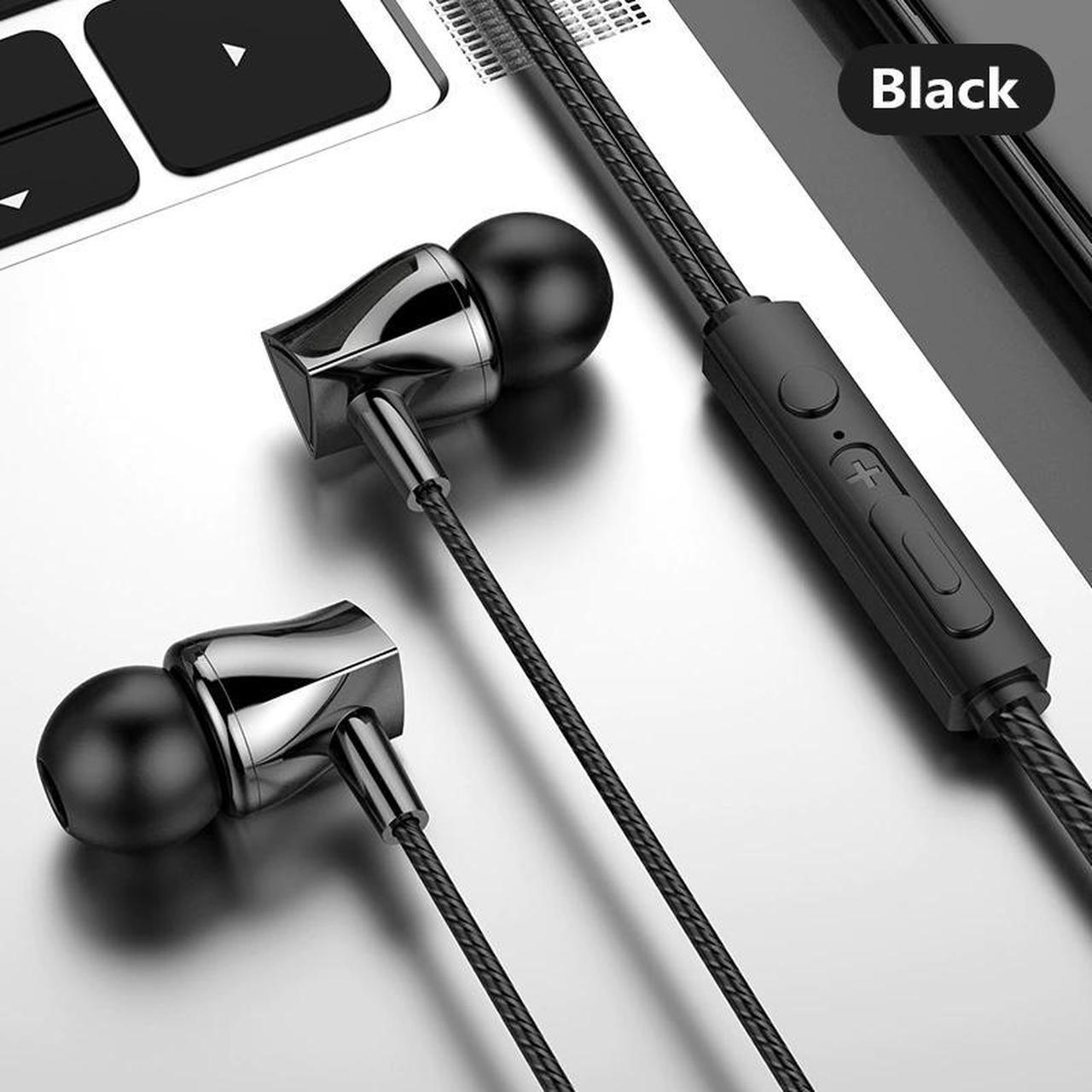 Wired Earphone 3.5mm Earbuds Earphones Music Sport Gaming Headset With Mic For