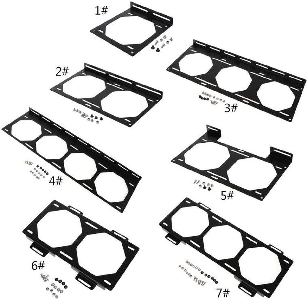 Cooler 240 Radiator Mounting Bracket Fan Bracket for 12/14cm Fan Holder External Computer Case Heatsink Gadget Accessories