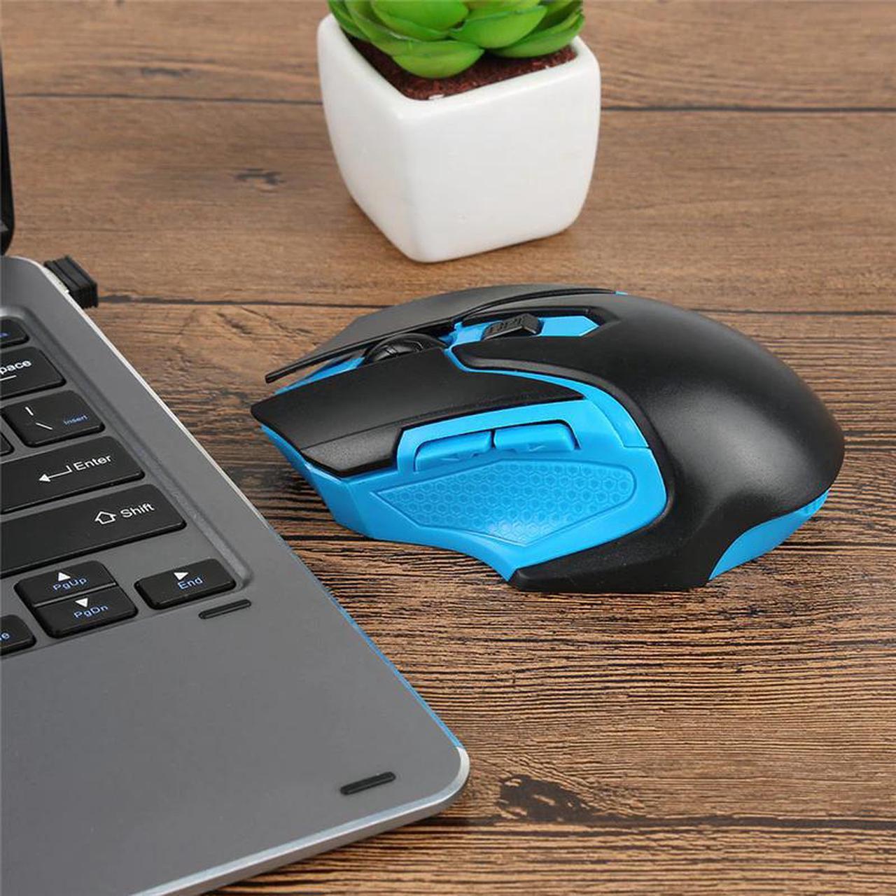 2018 Hot Sale 1PC Game Mouse 2.4Ghz Mini Wireless Cordless Optical Gaming Mouse Mice USB Receiver for PC Laptop Desktop Gamer