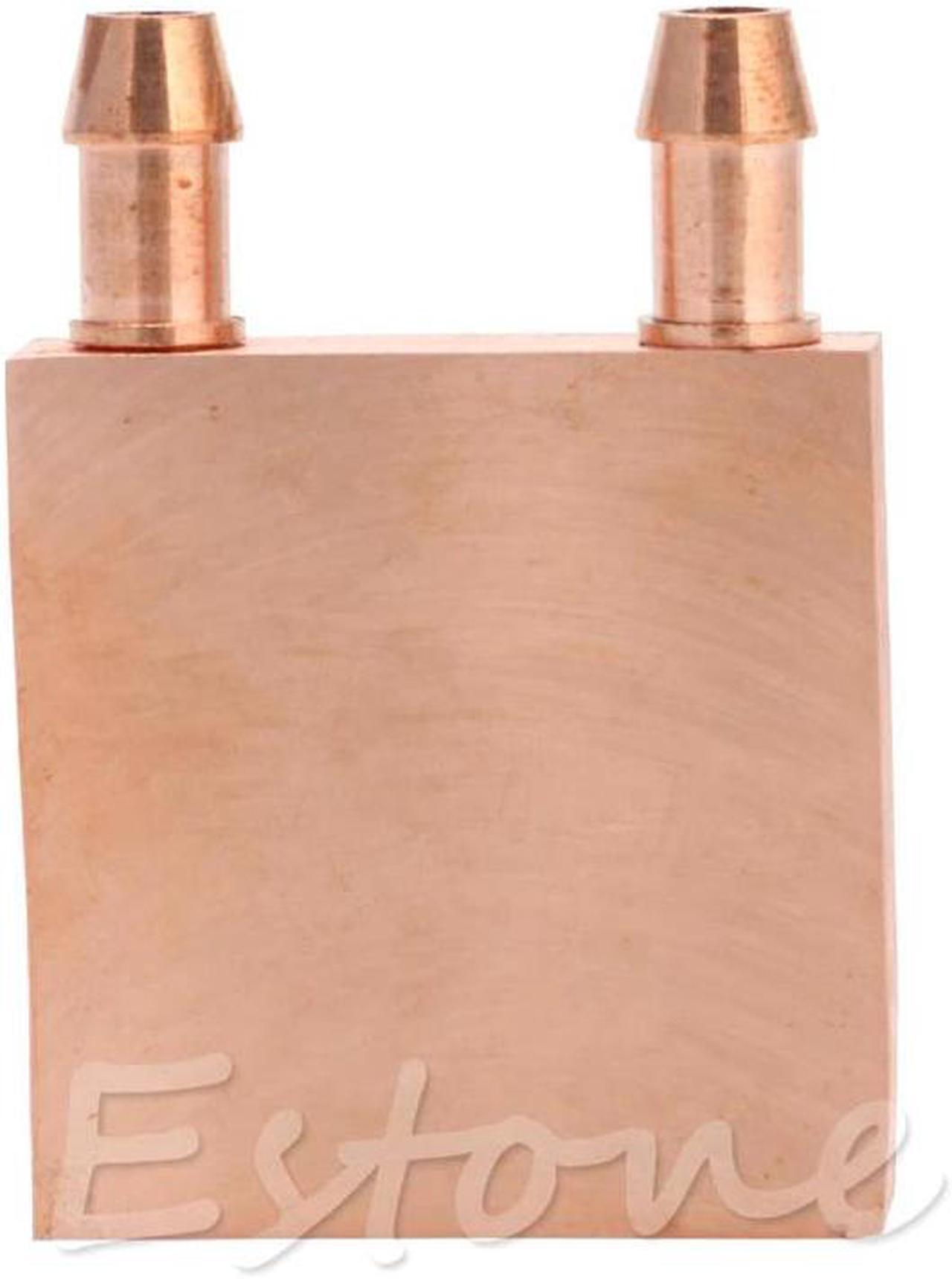 Alt view image 3 of 5 - Hot Copper Water Cooling Block CPU PC Computer For Graphics GPU Endothermic Head Single-Sided Polished