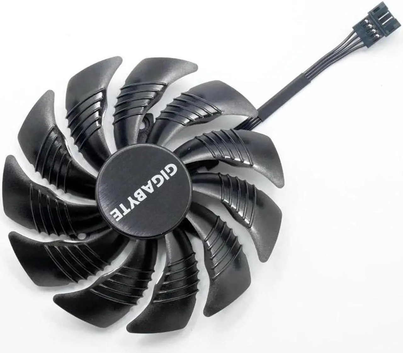 Alt view image 3 of 5 - For Gigabyte GeForce GTX 1050 G1 1060 Aorus RADEON RX 580 570 470 480 GTX 960 PLD09210S12HH 88MM Graphics Card Cooling Fan