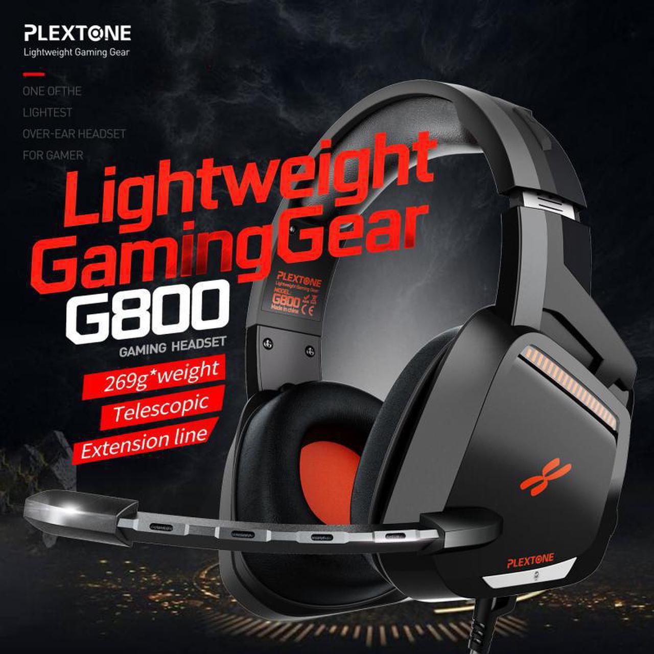 G800 Gaming Headphones Head-mounted With Noise-canceling Microphone Wired Stereo Bass Headset For Phones Tablets Gamer 3.5mm