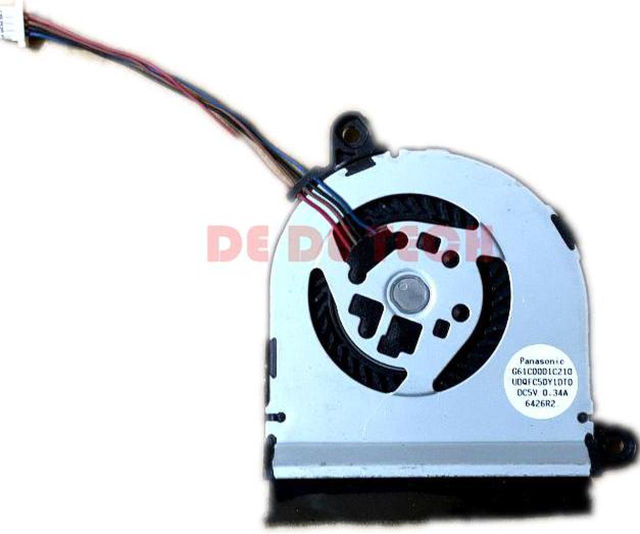 cooler CPU Cooling Fan For Toshiba KIRA-A KIRA-AT01S KIRAbook KIRA-101 KIRA  UDQFC50Y1DT0 G61C0001C210 5V 0.34A 3305t3