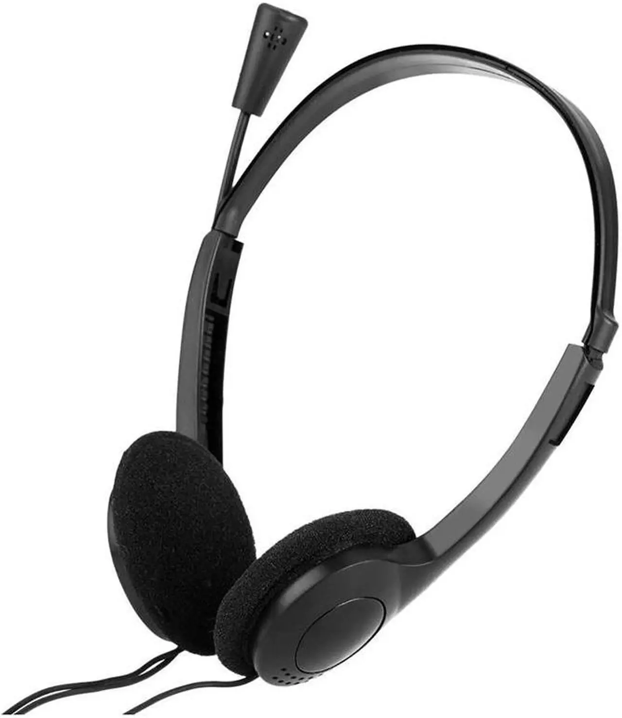 Alt view image 2 of 5 - Wired Gaming Headset With HD Mic Stereo Surround Super Low Bass Music/Gamer Headphone For PC Customer Service