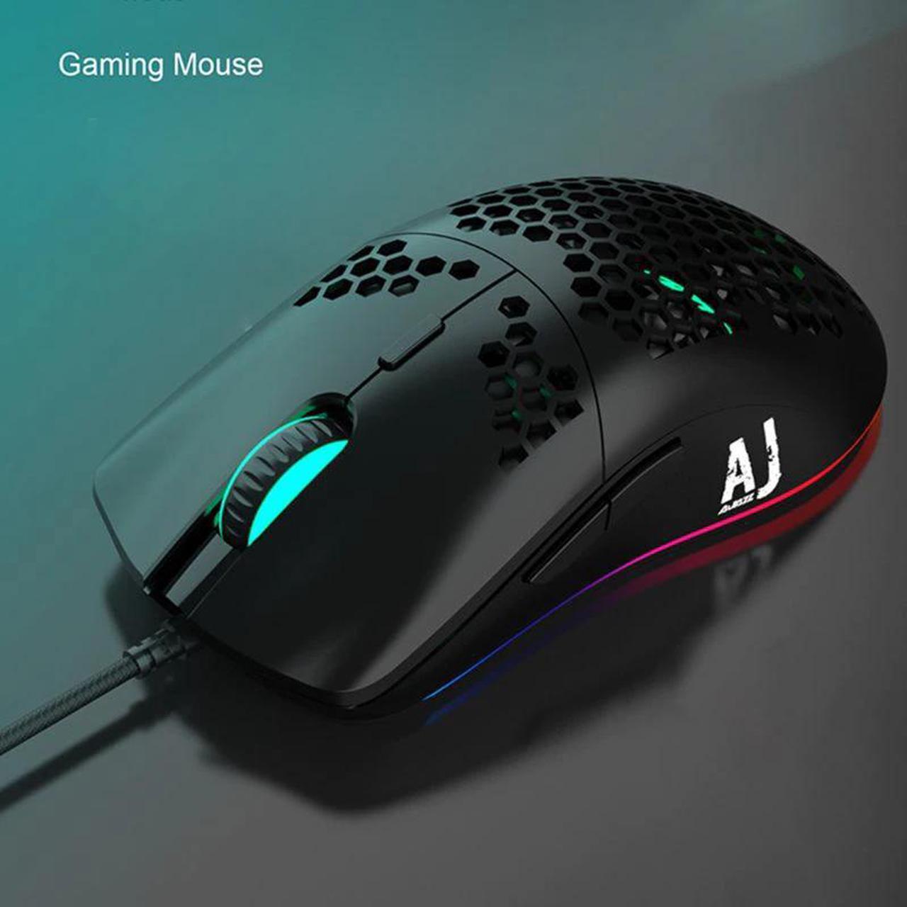 Light Weight Wired Mouse Hollow-out Gaming Mouce Mice 6 DPI Adjustable for Windows 2000/XP/Vista/7/8/10 Systems