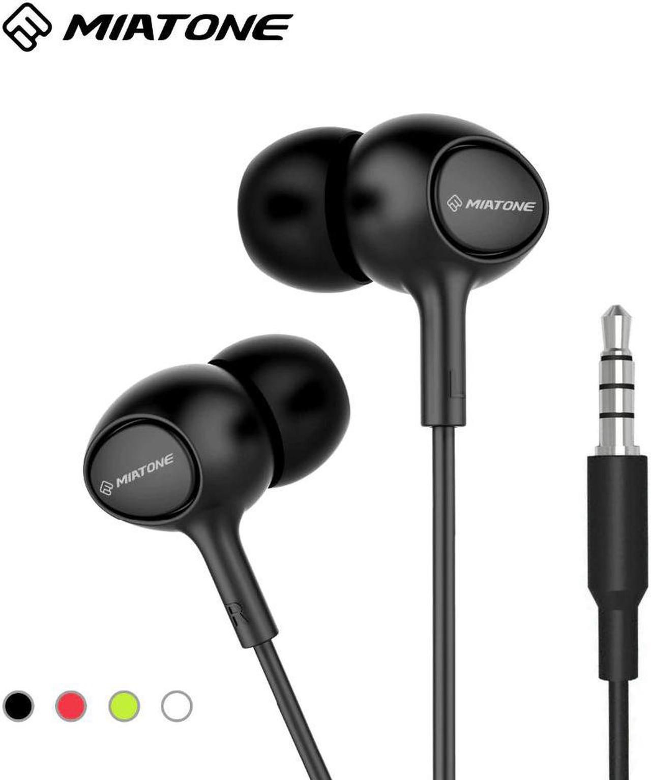 HD Clear Super Bass Stereo Ergonomic In-ear Earphones 3.5mm Jack Wired Headphones Headset Earbuds with MIC for Iphone  PC