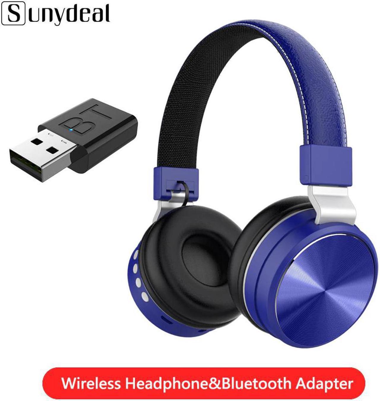 Headphones With Bluetooth Receiver Adapter Headset gamer  Earphones For PC TV Laptop Tablet Smart Phone Gaming