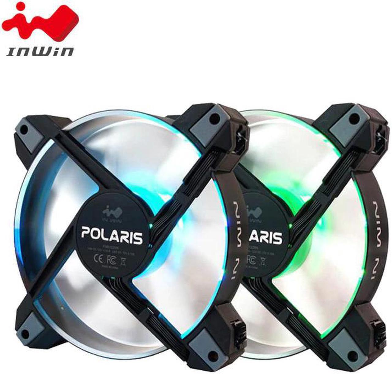 Polaris RGB Aluminium 120mm Fan Case Glare Cooler Fans  Fan PC Case Fan Cooler Adjustable Computer Cooling  for PC