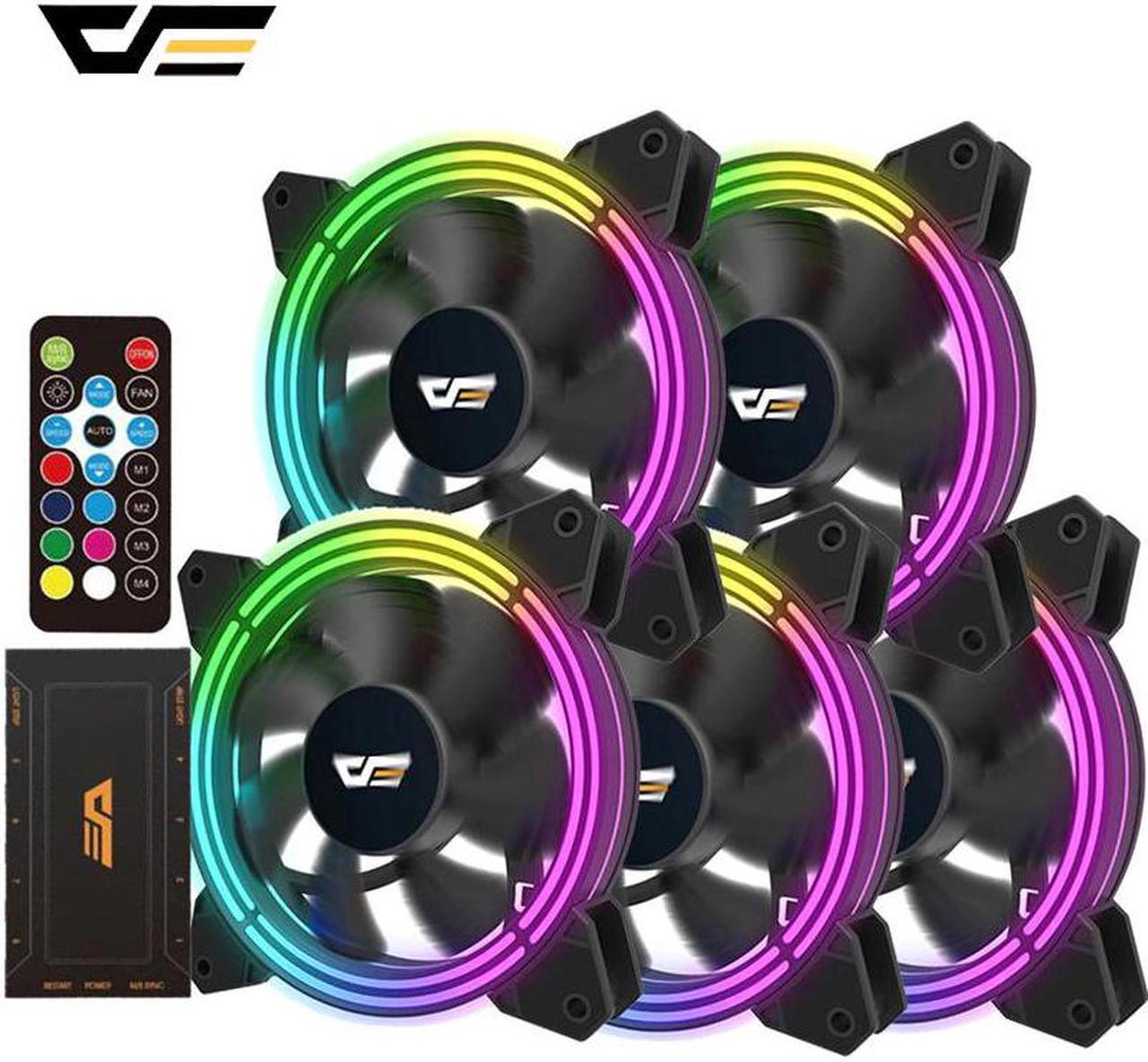 CF11 PRO RGB Case Fan 120mm 3P-5v Aura Sync PC Case CPU Cooler Cooling Fan Quiet Remote Adjust Speed Computer Case Fan