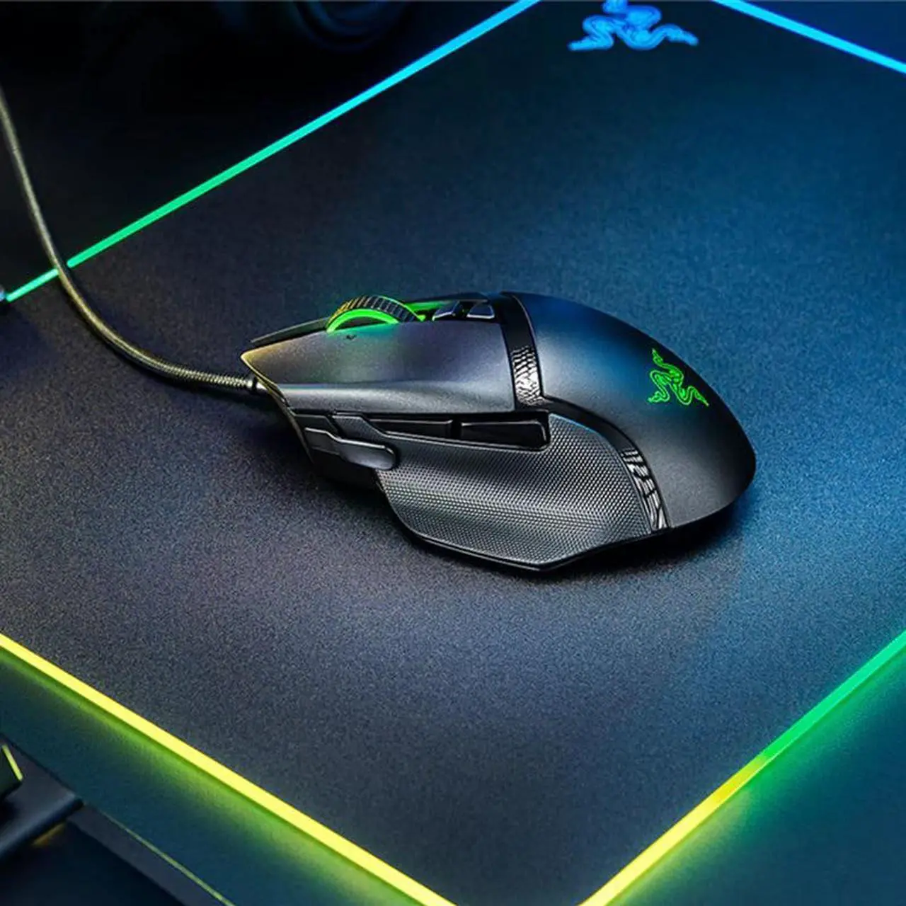 Alt view image 3 of 5 - Basilisk V2 Basilisk Version-2  Gaming RGB Wired Computer Game Mice Notebook Dedicated Mouse