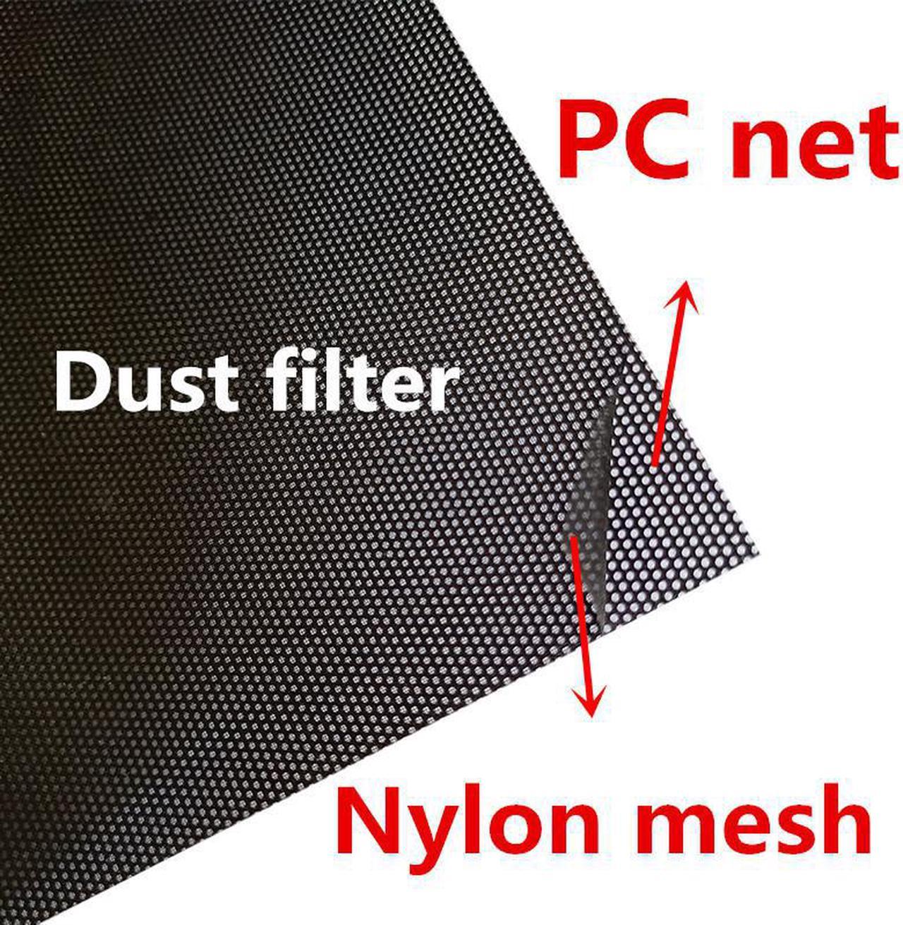 price Double layer Mesh PVC PC+nylon Cooler Dust Filter for Chassis Notebook cabinet servers dustproof