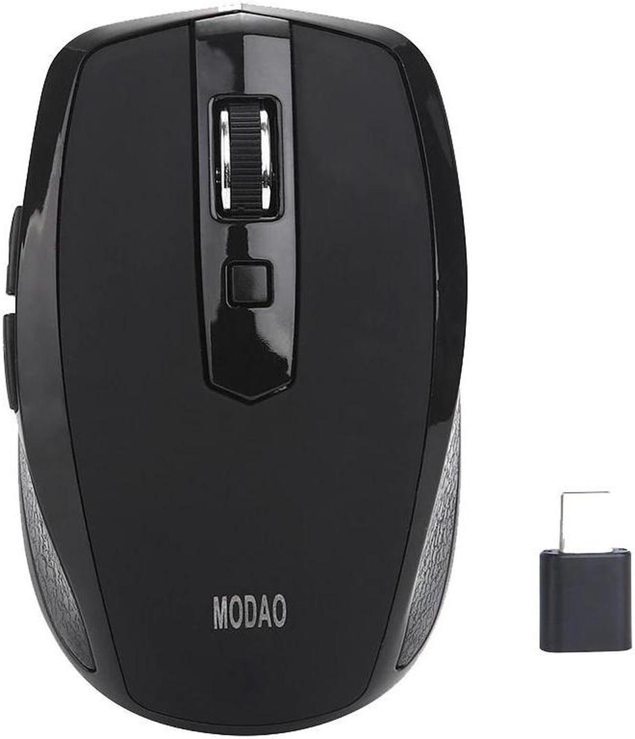 2.4GHZ Wireless Gaming Mouse Type C wireless mouse rechargeable USB Ergonomics Mice for Macbook/ Pro USB C Devices