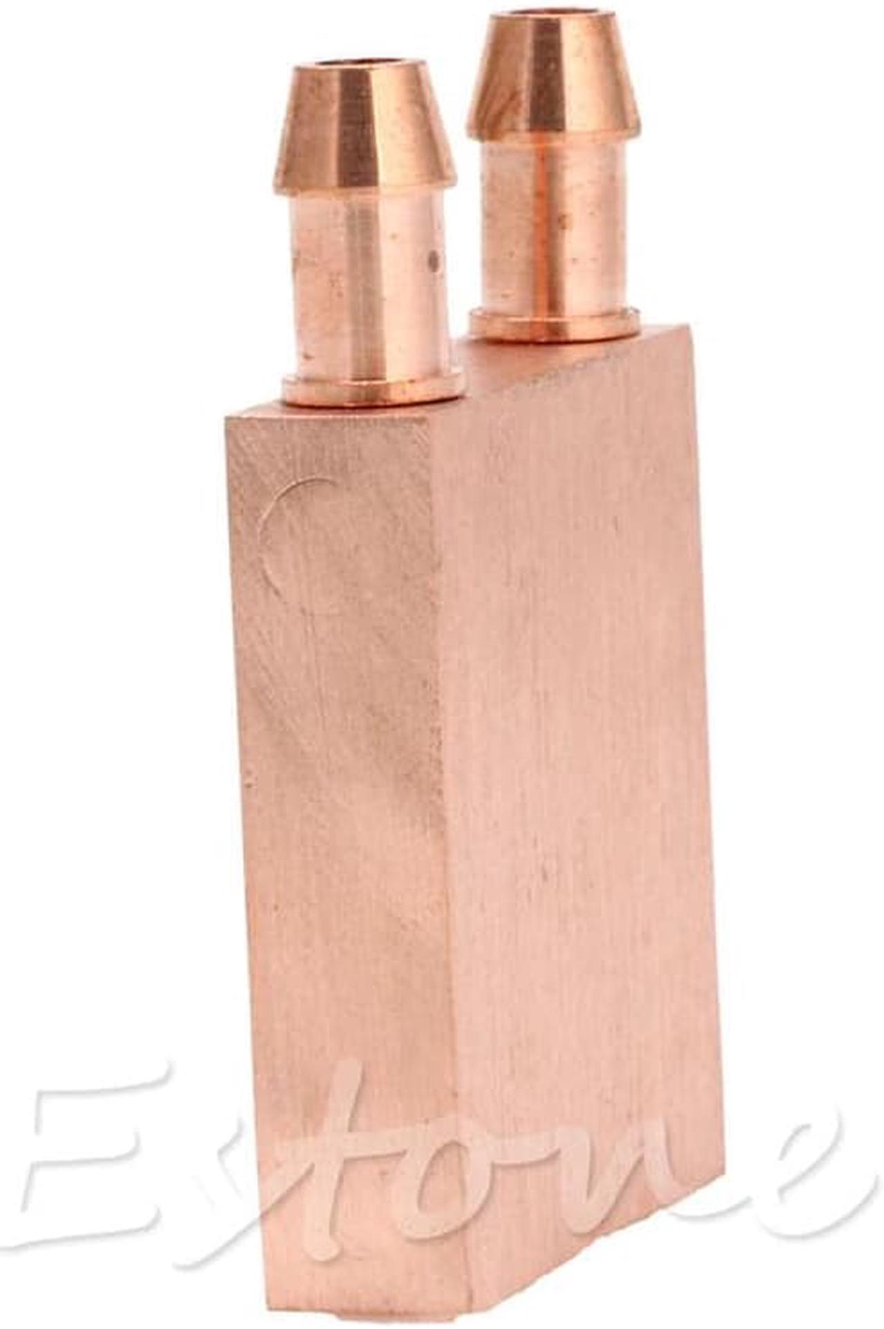 Alt view image 4 of 5 - Hot Copper Water Cooling Block CPU PC Computer For Graphics GPU Endothermic Head Single-Sided Polished