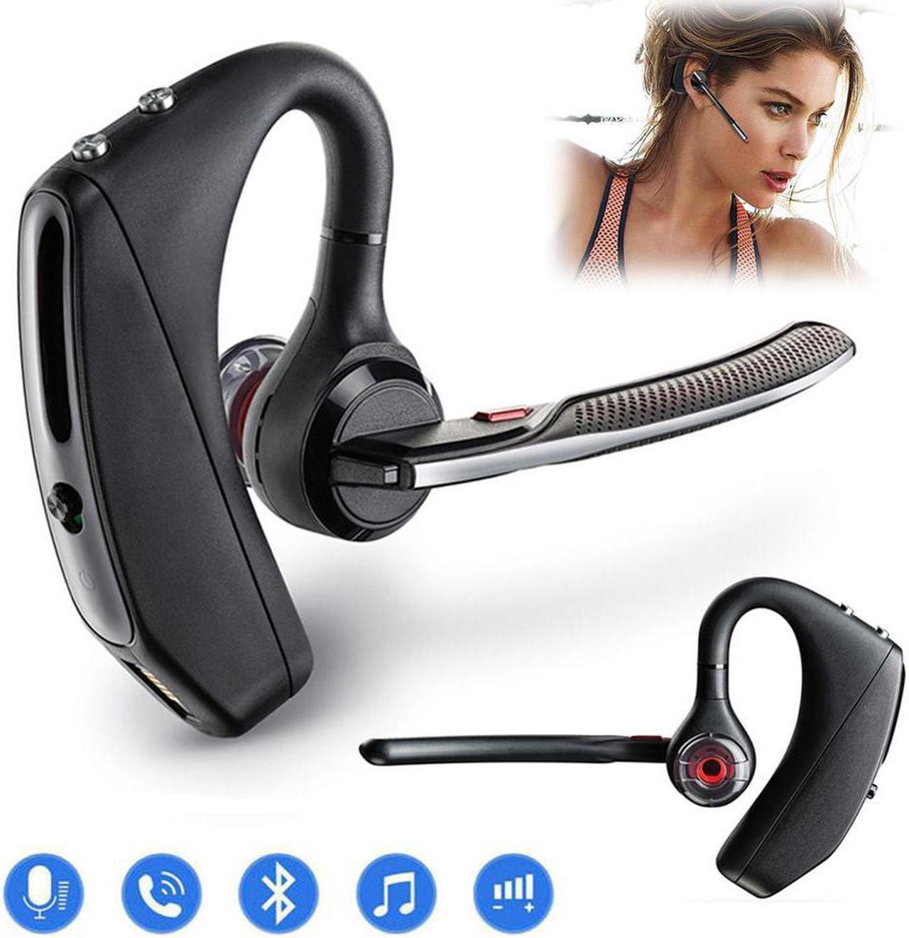 Cancelling Bluetooth Headset Business Sports Earphone In-Ear Stereo Sound Music Headphone For Smartphones PC Laptop