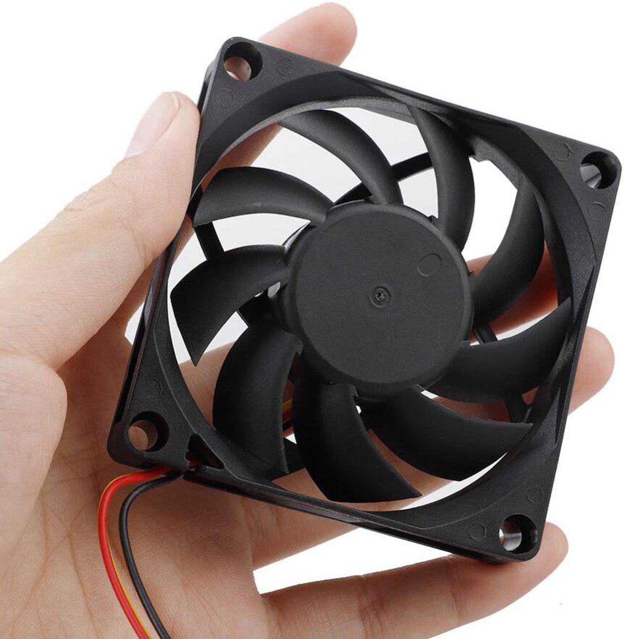 Fan 70/80/90mm 12V Computer/PC/CPU Silent  Case Fan CPU cooler fan DC Brushless PC Computer  Fan