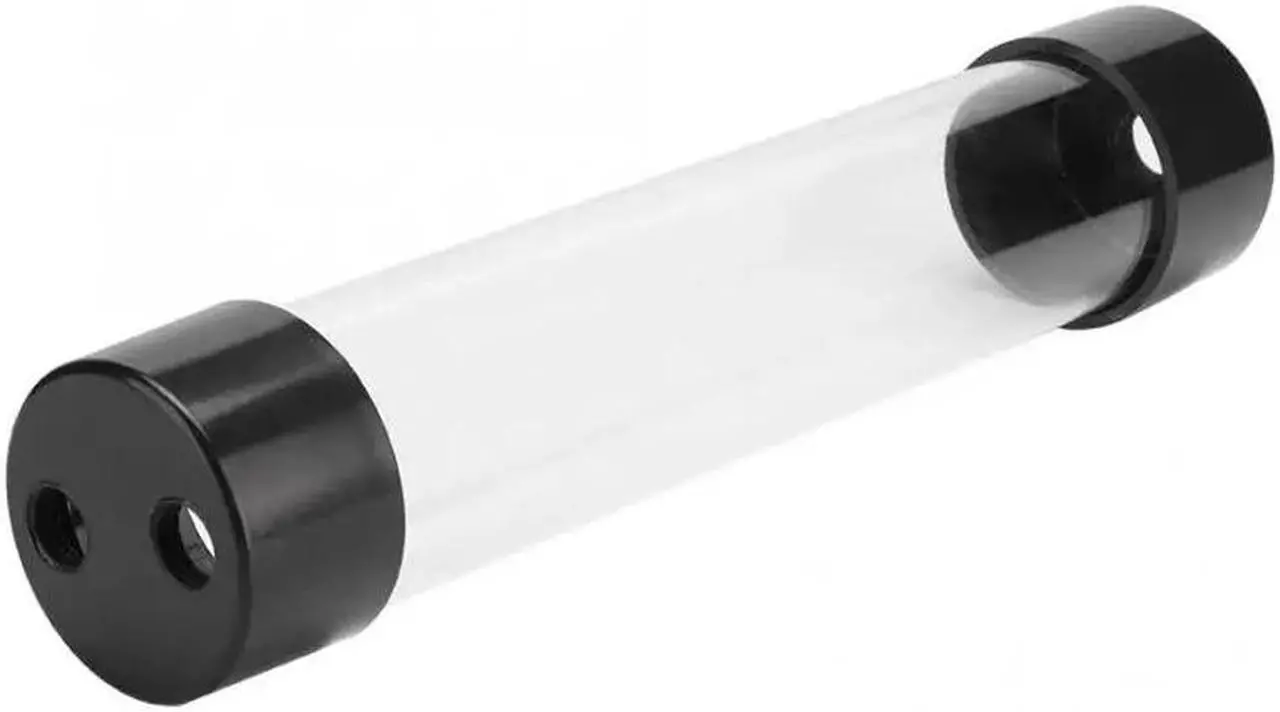Alt view image 5 of 5 - Cooler 240mm 150mm 100mm Transparent Cylindrical Computer  Cooling Set  Tank with G1/4 female thread