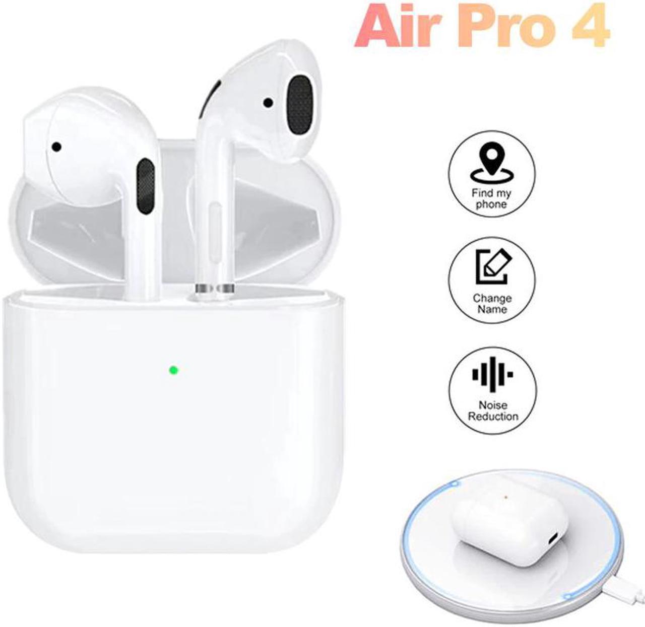 Pro 4 Wireless Bluetooth Earphone TWS Headphones HiFi Music Earbuds Sports Gaming Headset For iPhone