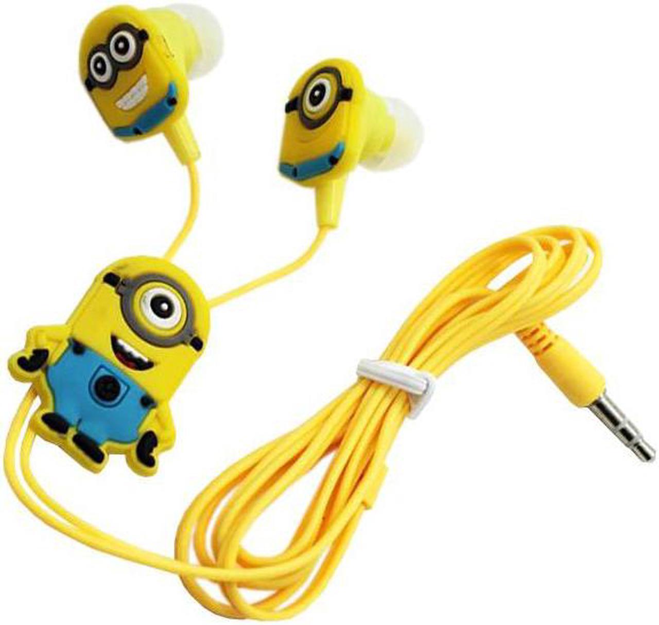 Alt view image 3 of 5 - Me Minions Cartoon In-ear Wired 3.5 MM Earphone for MP3 MP4 MP5 PC Mobile Phone Headset with Earbuds Fone De Ouvido