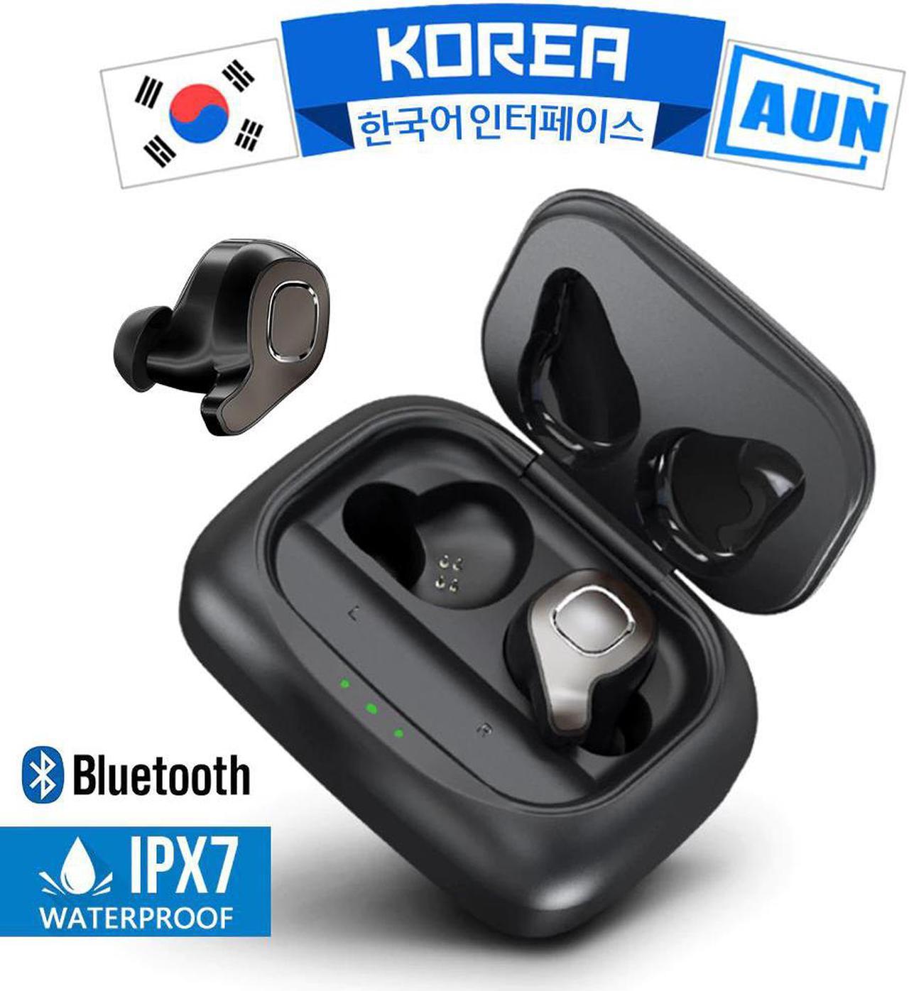 F8 TWS Bluetooth 5.0 Earphone, 3D Stereo Wireless Earphone, Voice Control, Noise Cancelling Gaming Headset For iOS/Android