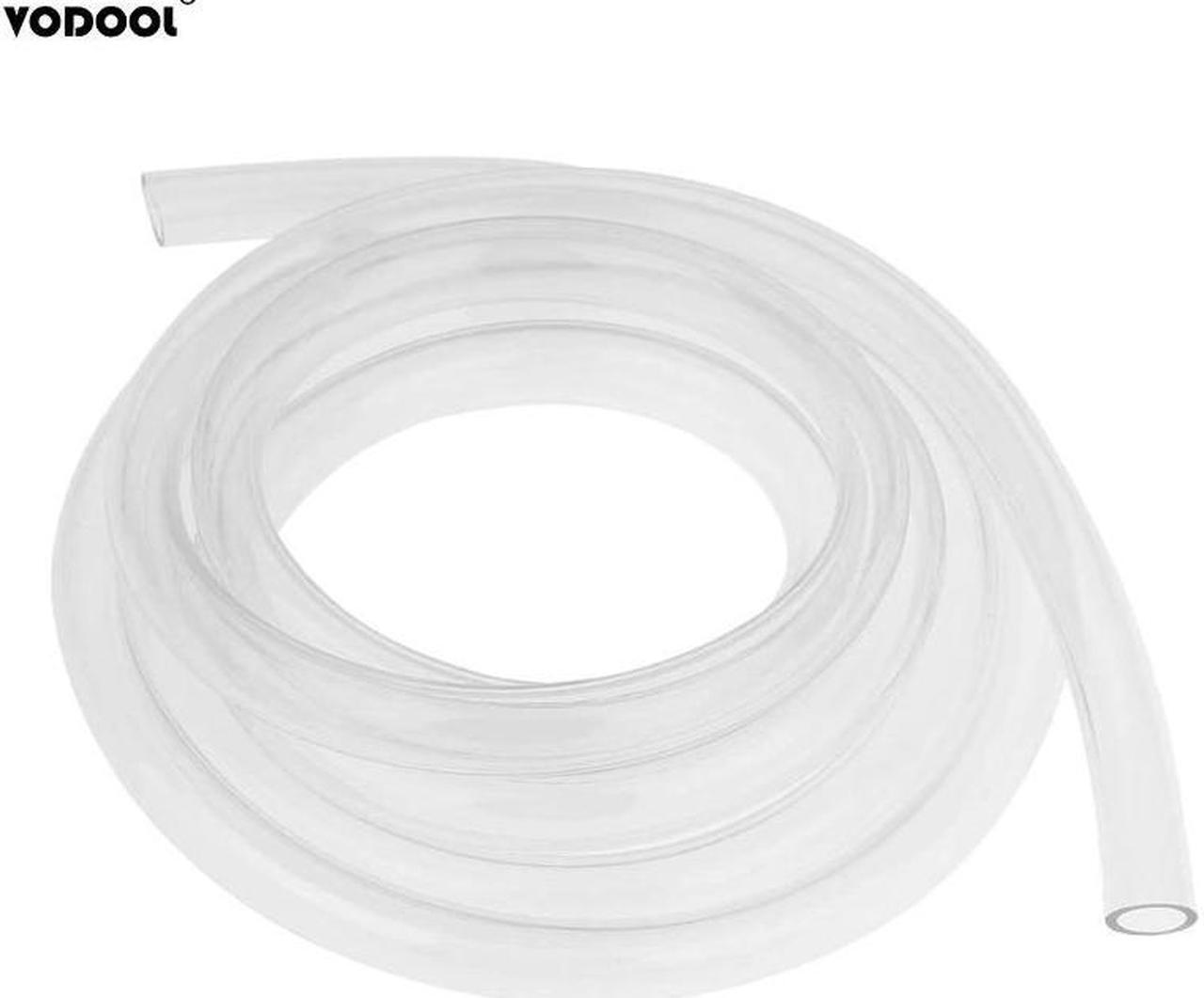 Alt view image 2 of 5 - 2m/6.56FT 9.5X12.7mm Transparent PVC Pipe Tube Computer PC Water Cooling Soft Pipe CPU GPU Water Cooling Block Adapter