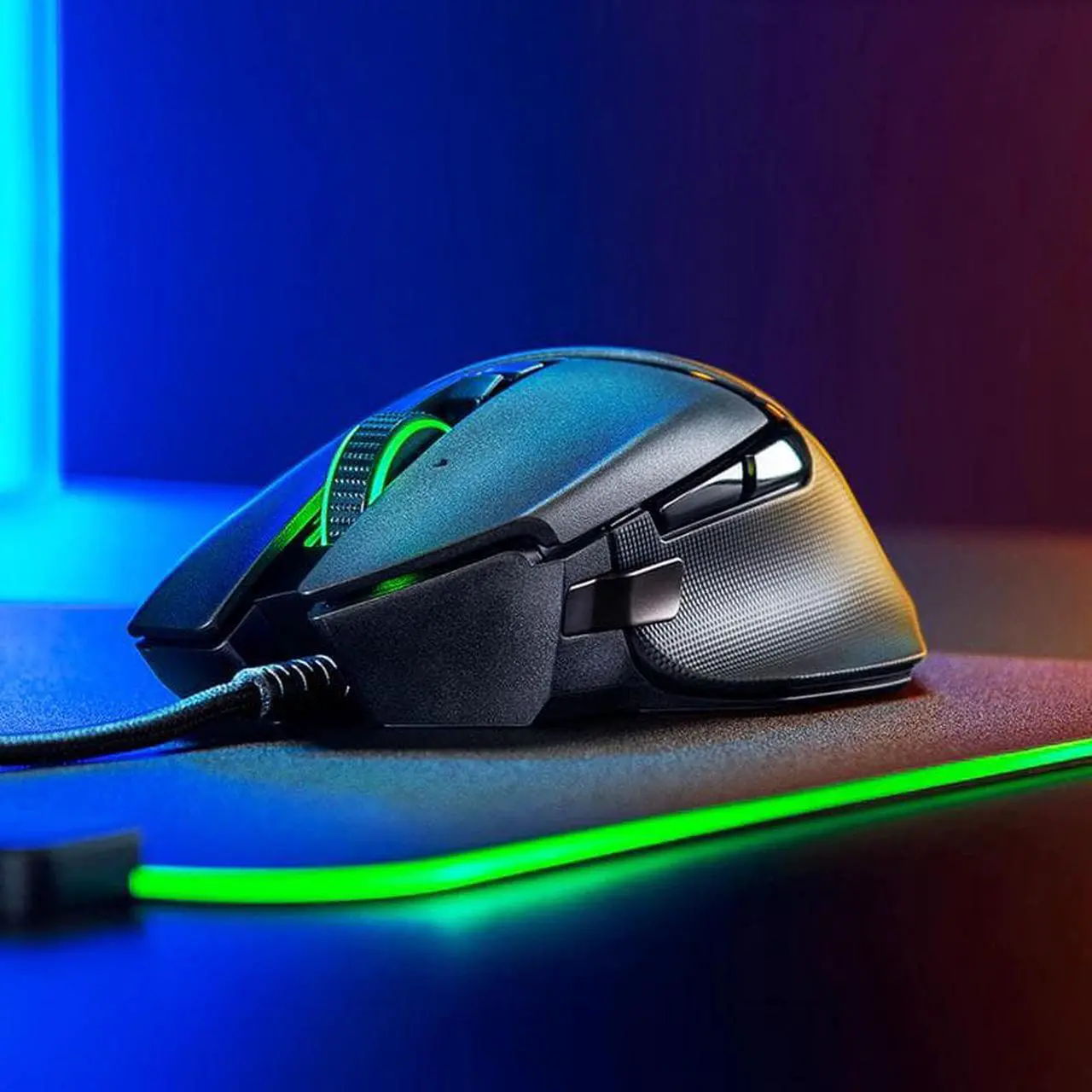 Alt view image 2 of 5 - Basilisk V2 Basilisk Version-2  Gaming RGB Wired Computer Game Mice Notebook Dedicated Mouse