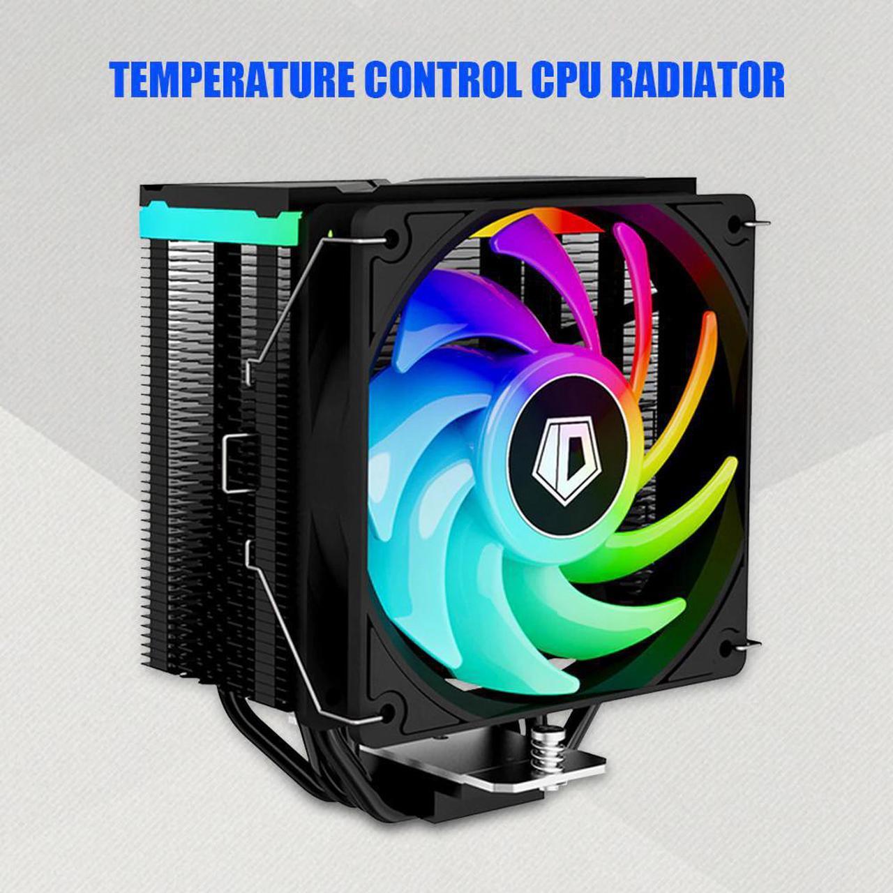 SE-234 ARGB CPU Cooler Fan 4 Heat Pipes Cooling Heat Sink Radiator for Computer Case Chassis