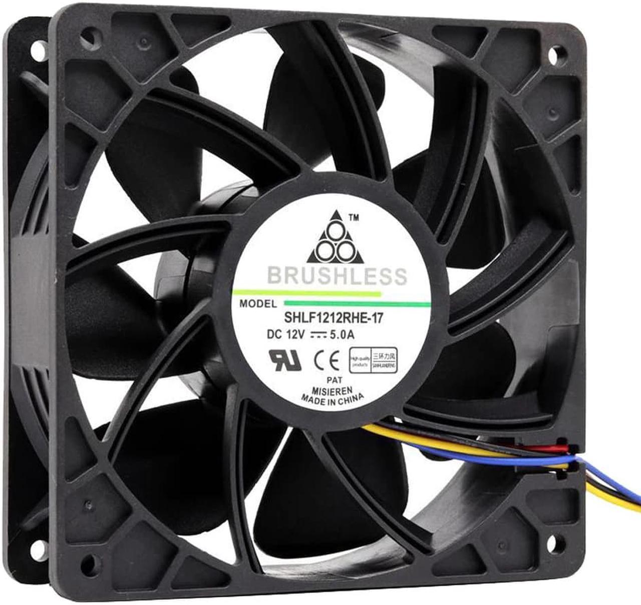 7500RPM Cooling Fan Replacement 4-pin Connector For Antminer Bitmain S7 S9 Cooling Cooler Silent Case Fan Cooling Fans#T2