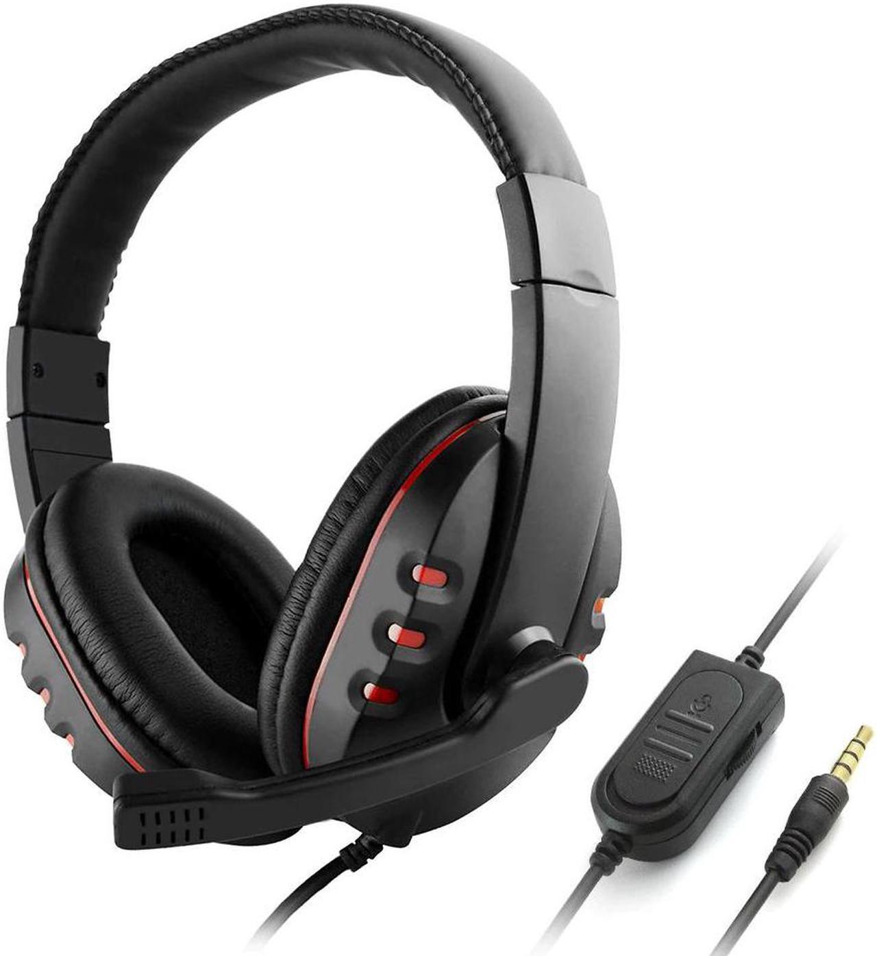 Alt view image 2 of 5 - 3.5mm Wired Gaming Headphones Over Ear Game Headset Noise Canceling Earphone with Micro Volume Control for PC Laptop Smart Phone