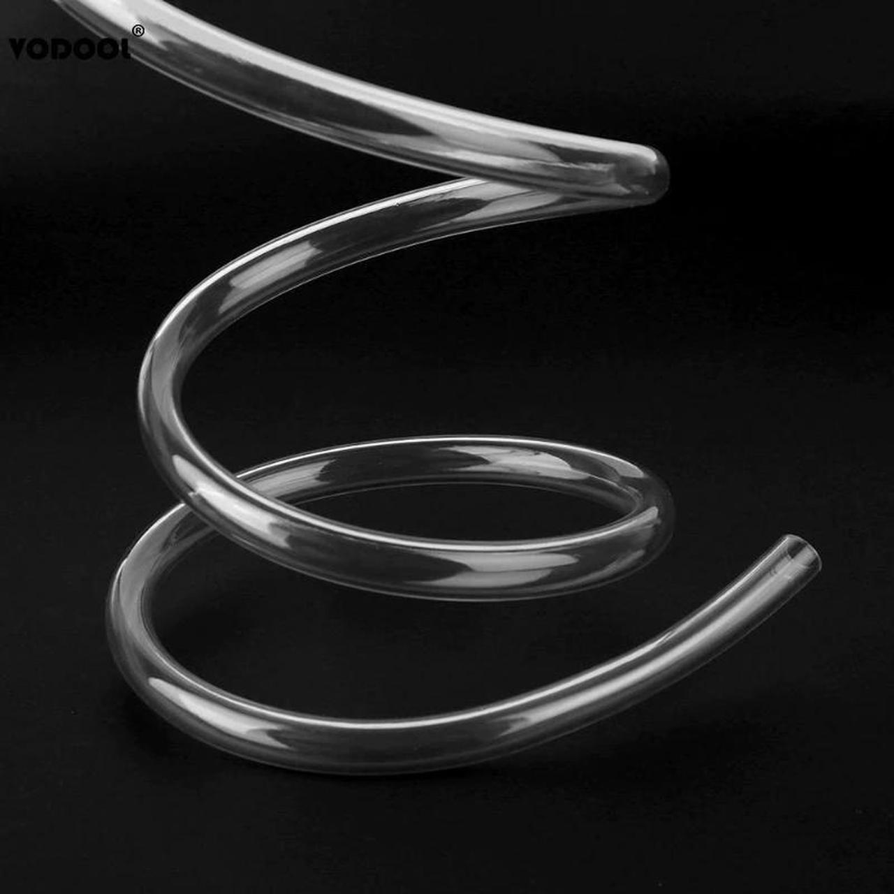 Alt view image 4 of 5 - 2m/6.56FT 9.5X12.7mm Transparent PVC Pipe Tube Computer PC Water Cooling Soft Pipe CPU GPU Water Cooling Block Adapter