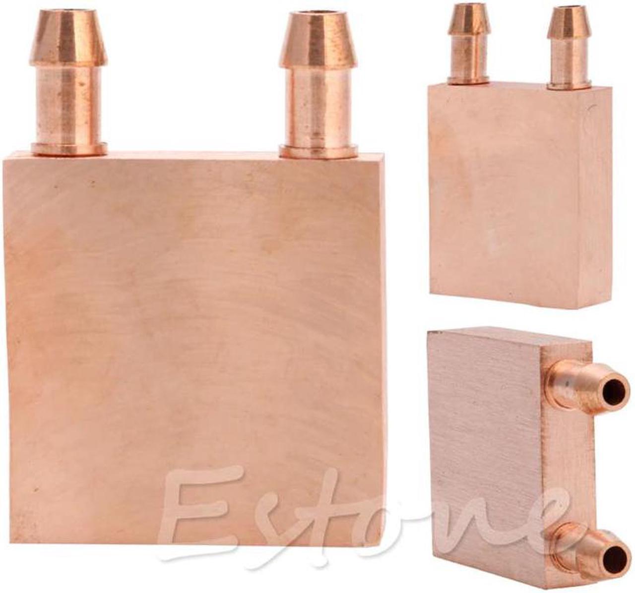 Alt view image 2 of 5 - Hot Copper Water Cooling Block CPU PC Computer For Graphics GPU Endothermic Head Single-Sided Polished