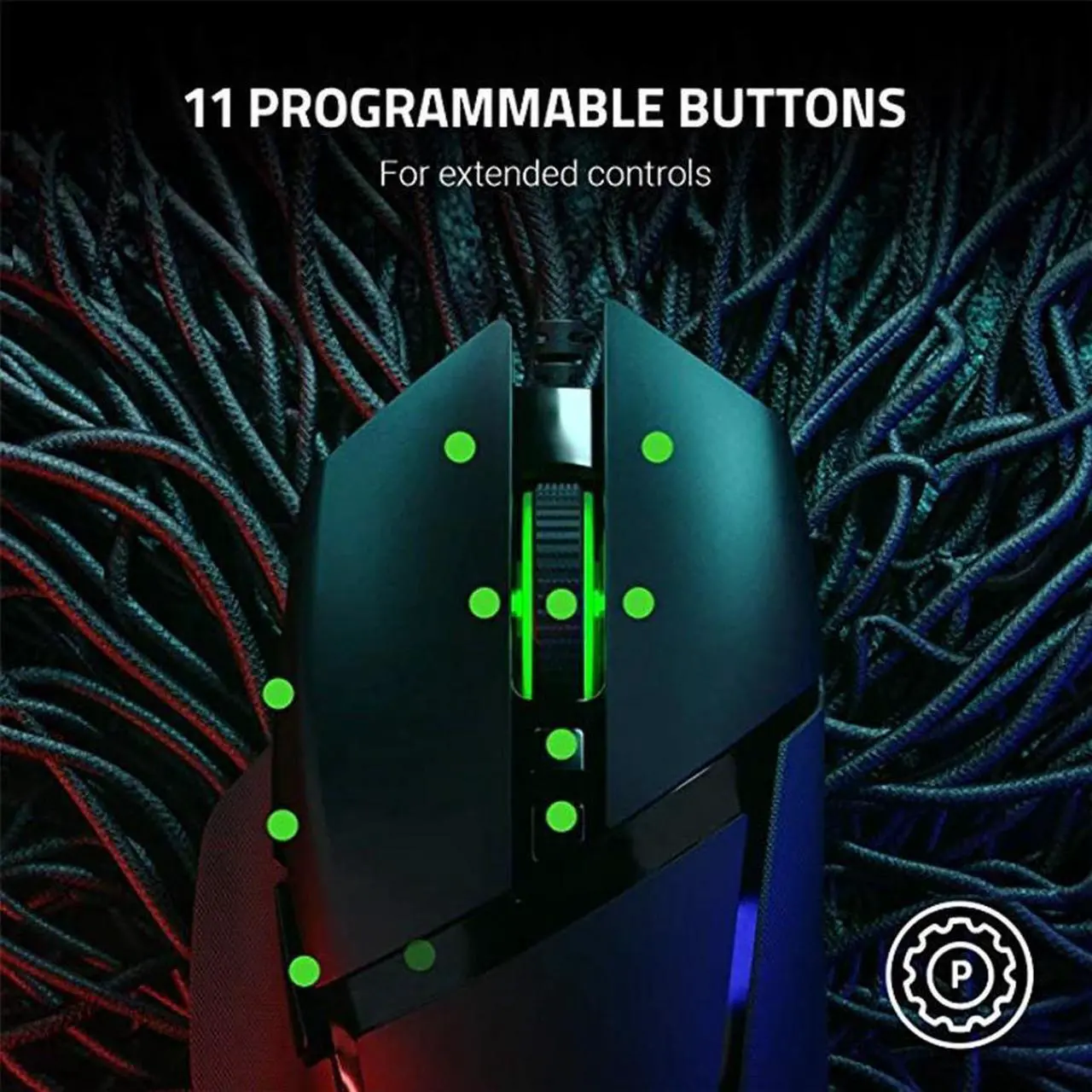 Alt view image 4 of 5 - Basilisk V2 Basilisk Version-2  Gaming RGB Wired Computer Game Mice Notebook Dedicated Mouse